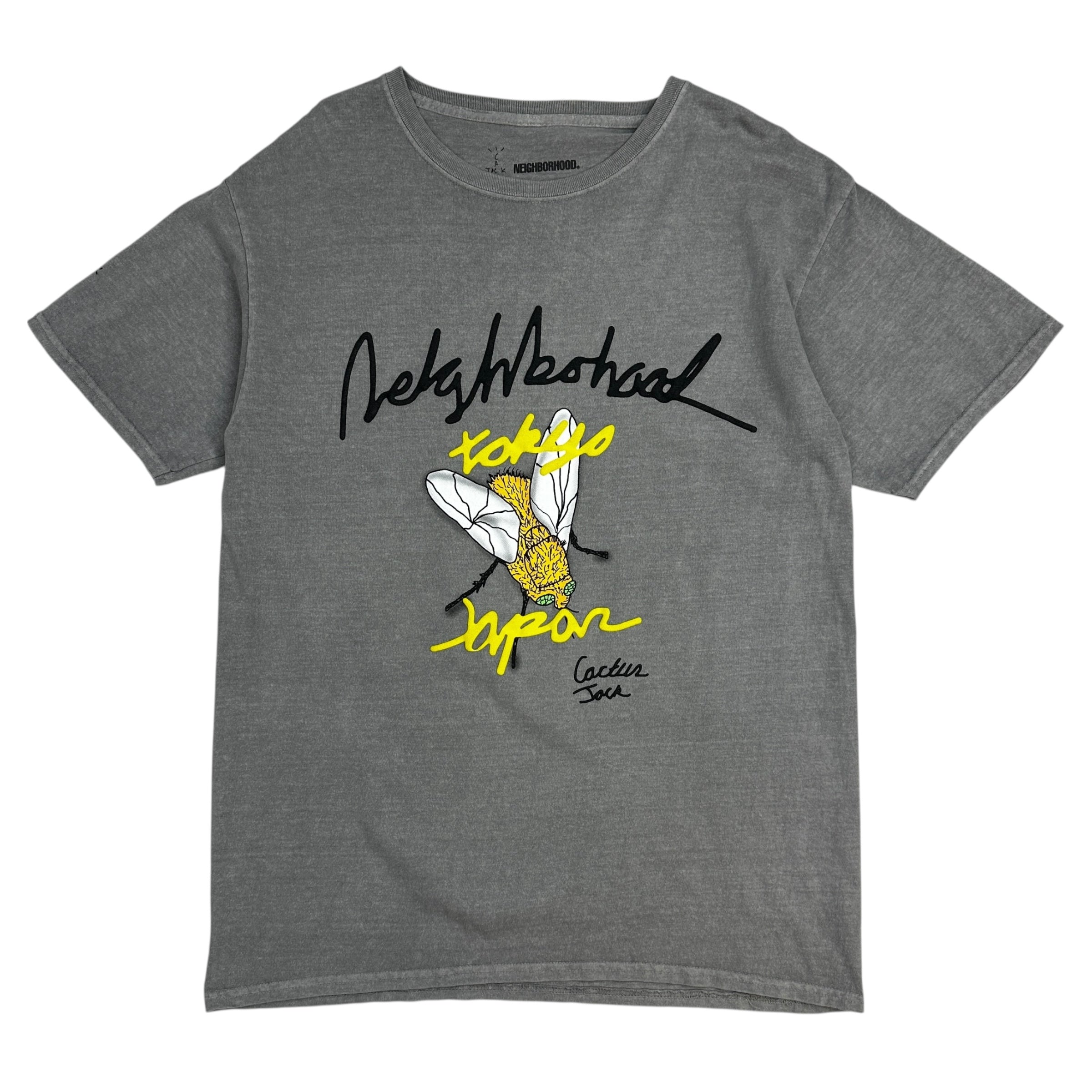 Cactus Jack Travis Scott Neighborhood Enjoy The Ride Tee Grey