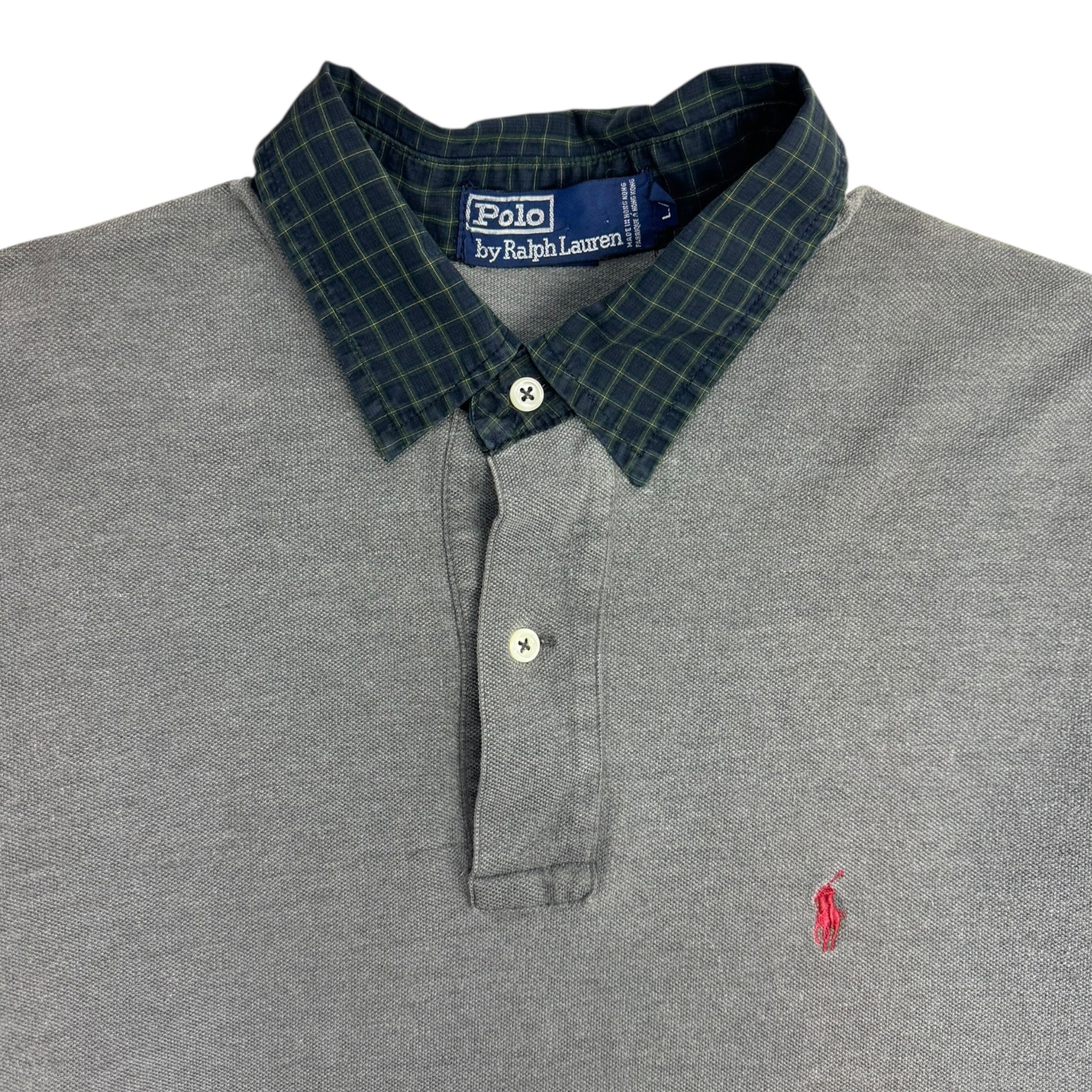 Vintage Polo Ralph Lauren Tartan Collar Shirt