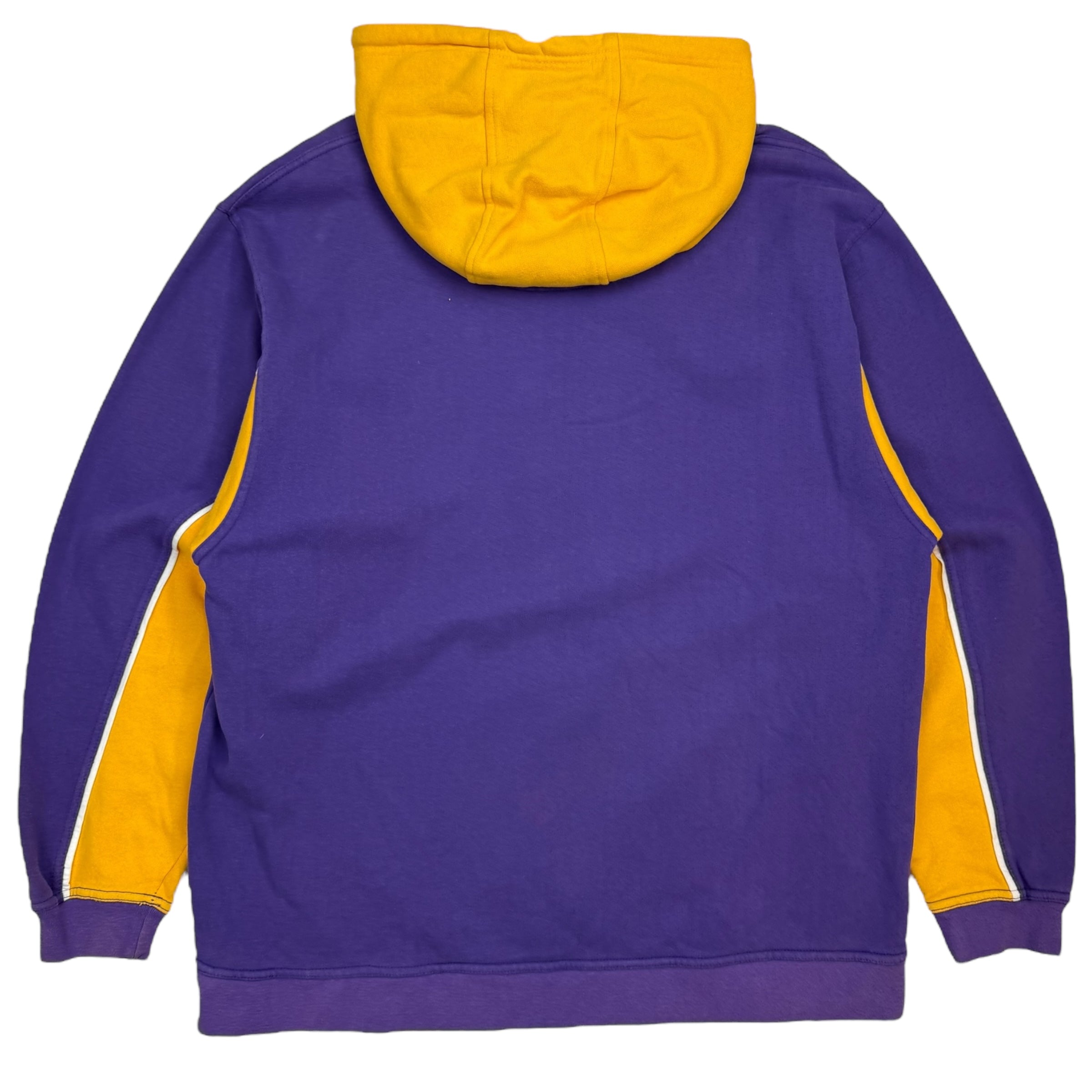 Vintage Reebok Los Angeles Lakers Hoodie Purple/Yellow