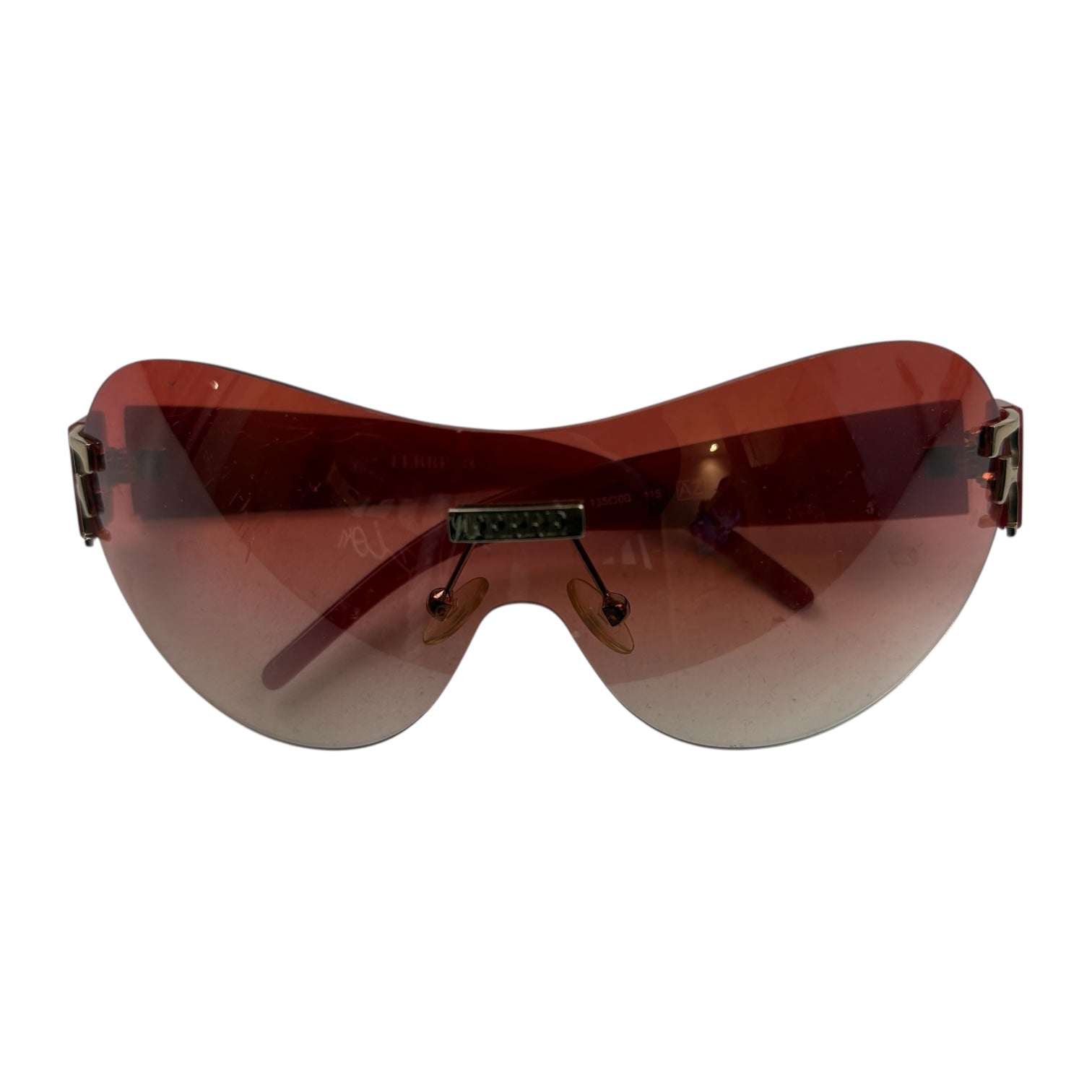 Vintage Gianfranco Ferré GF76906 Sunglasses Red