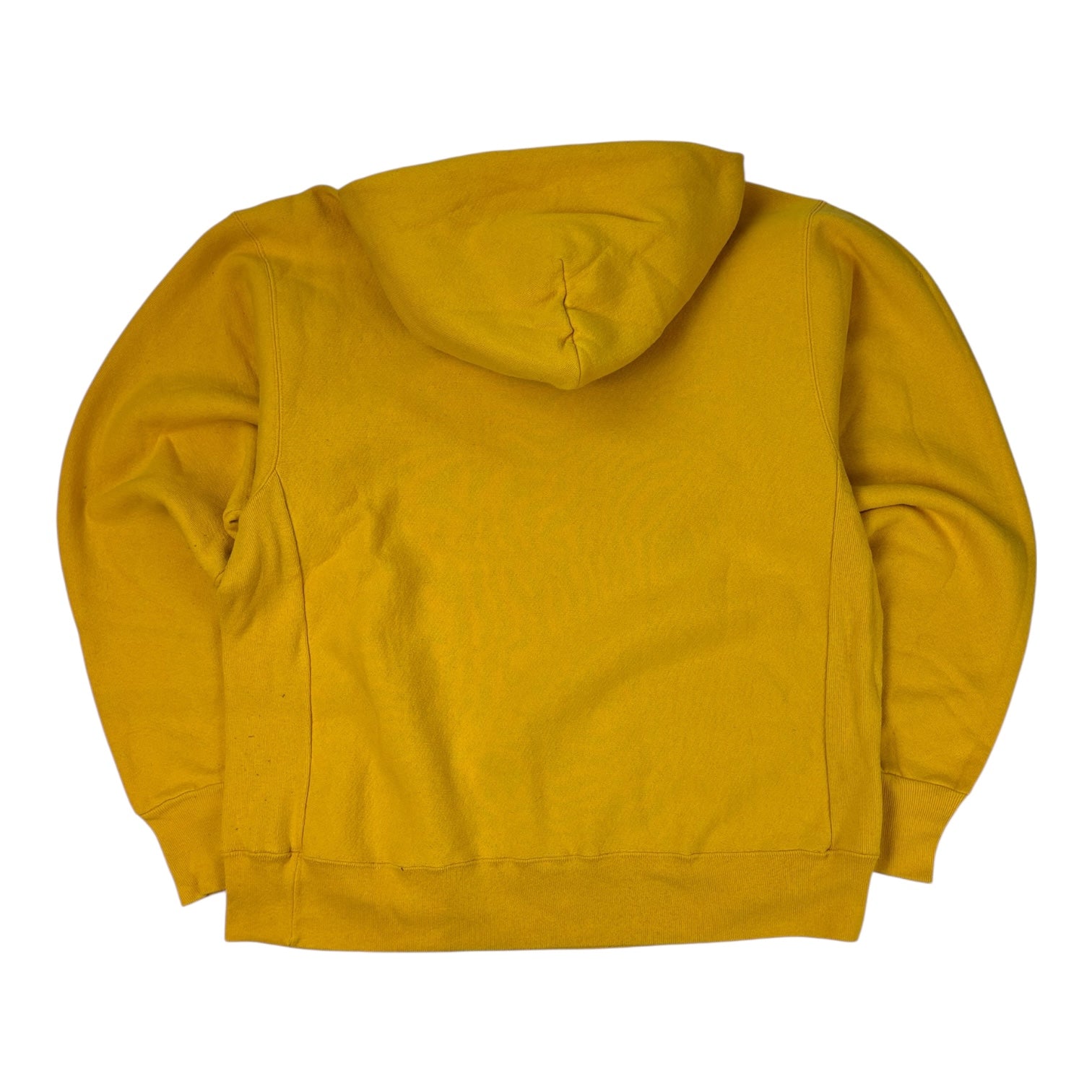 Vintage DKNY Logo Hoodie Yellow