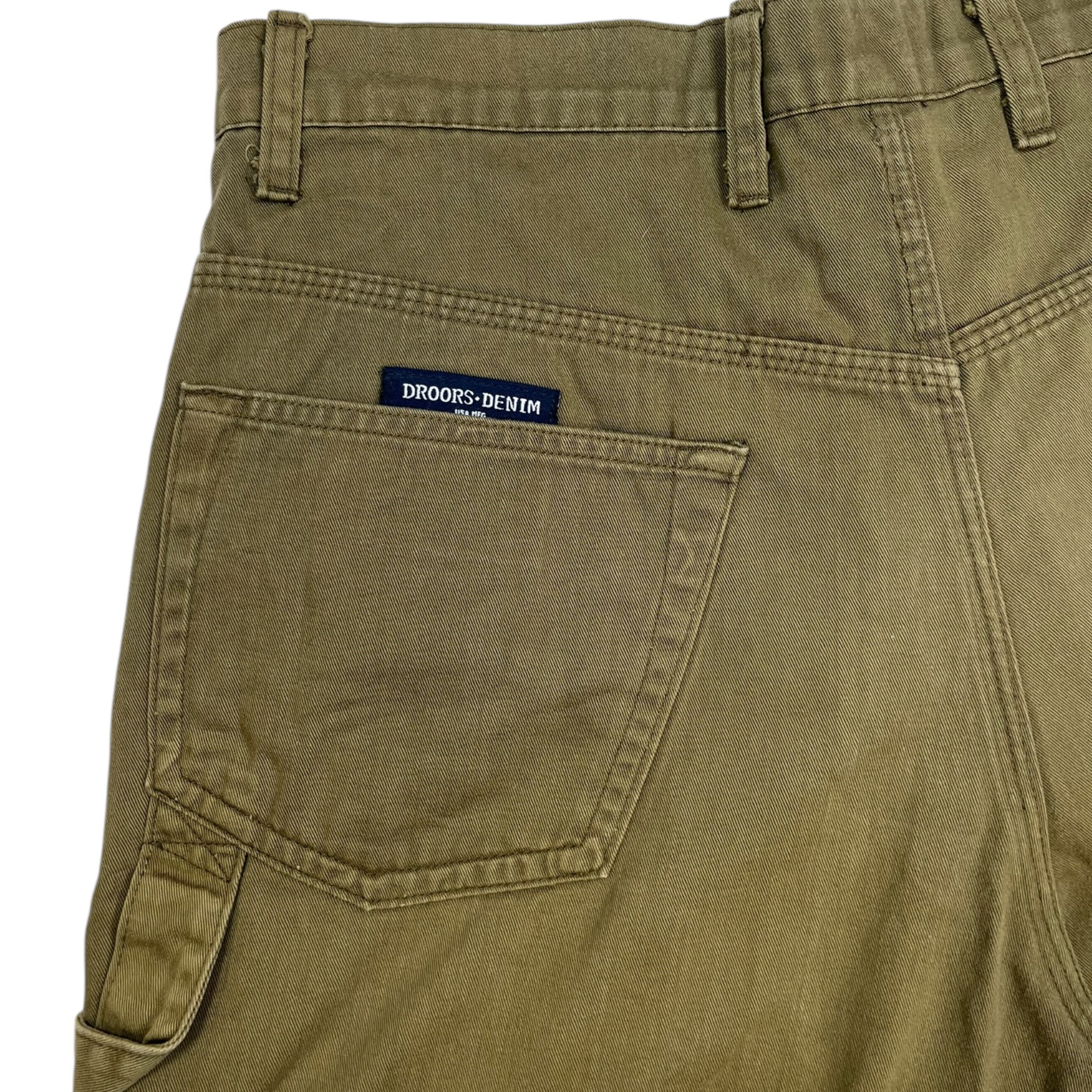 Vintage Droors Olive Carpenter Shorts