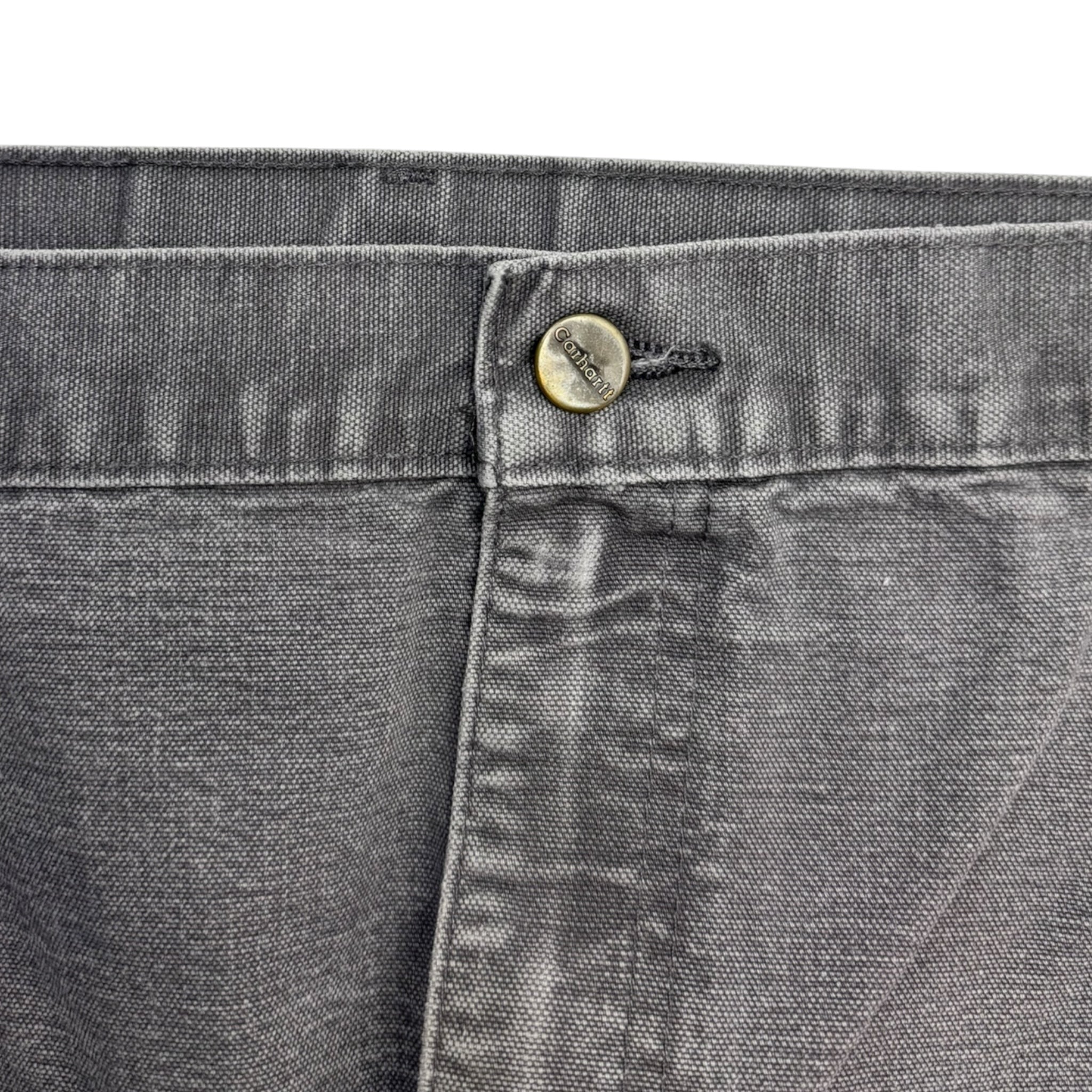 Vintage Carhartt Double Knee Bottoms Faded Grey