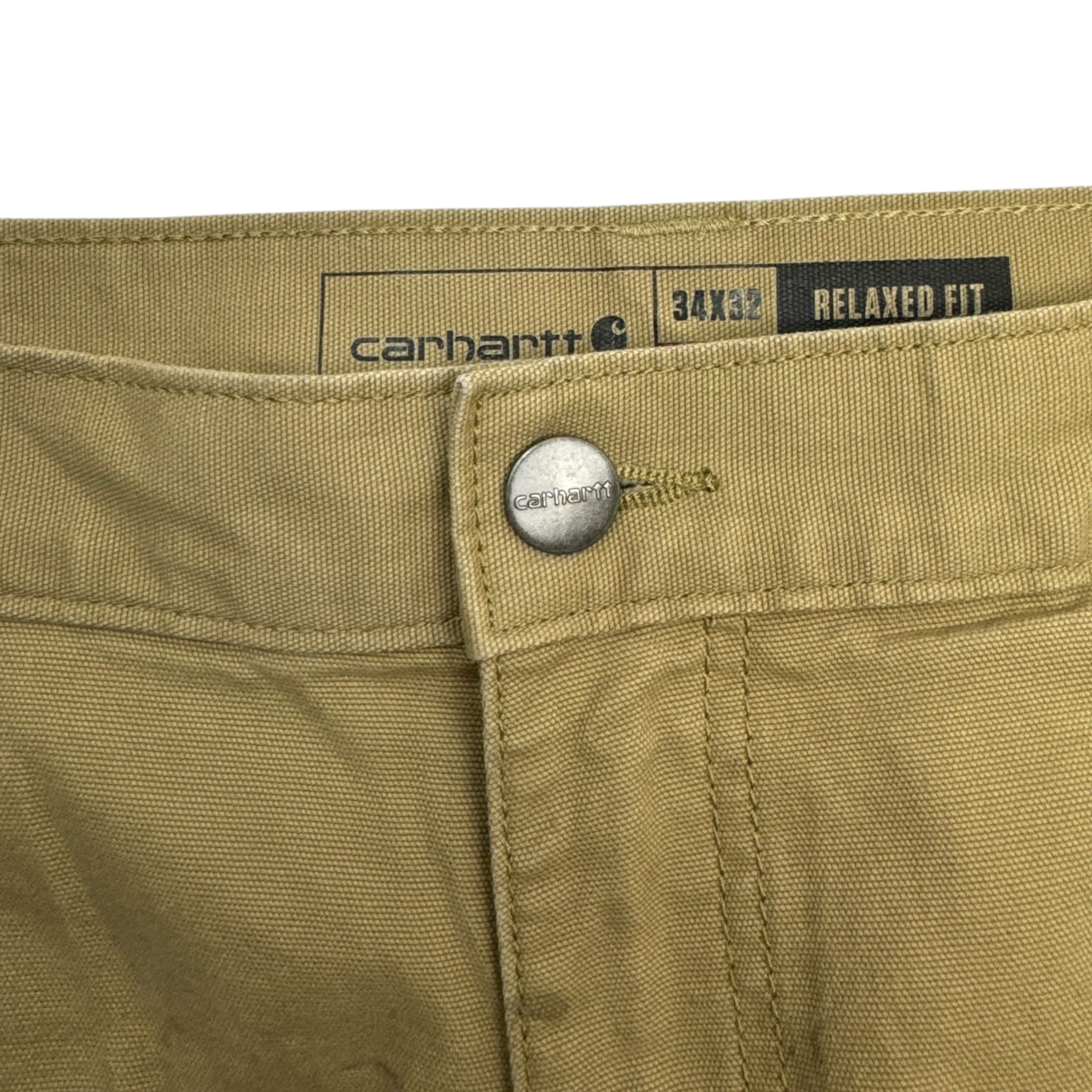 Carhartt Bleach Yellow/Green Slack Bottoms