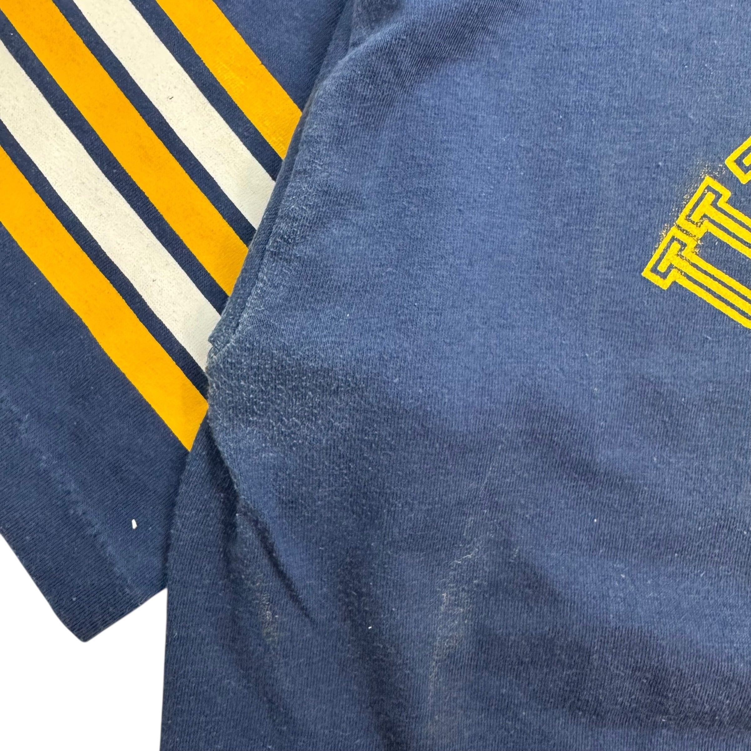 Vintage 1970's University Of Alberta Tee Navy Blue