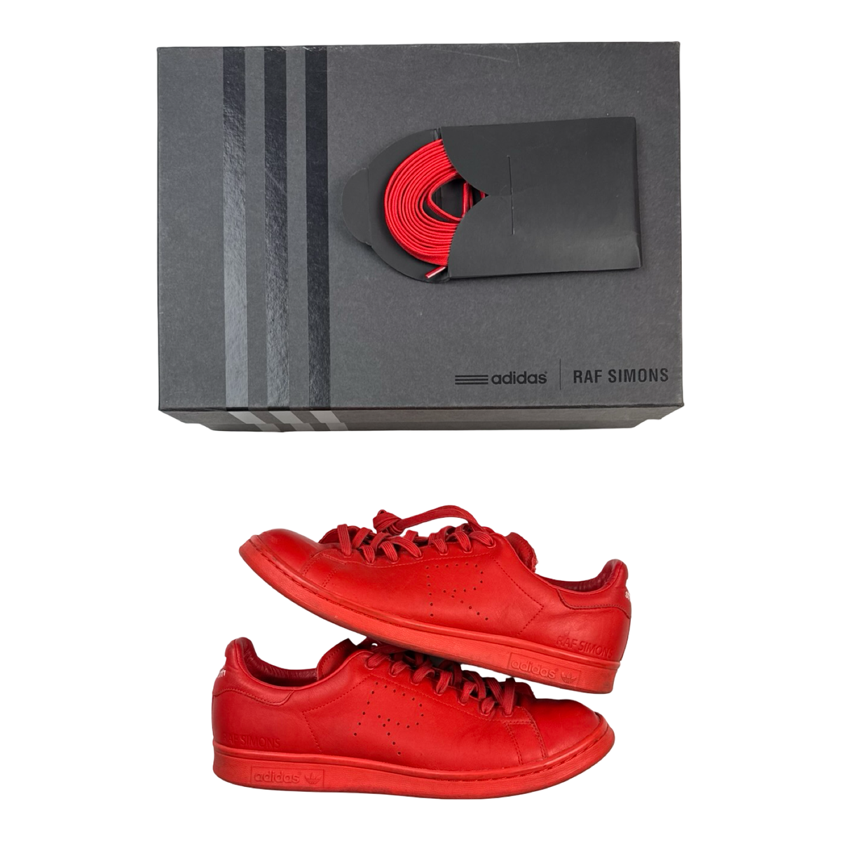 Adidas x Raf Simon’s Stan Smith Comfortable Red (Used)