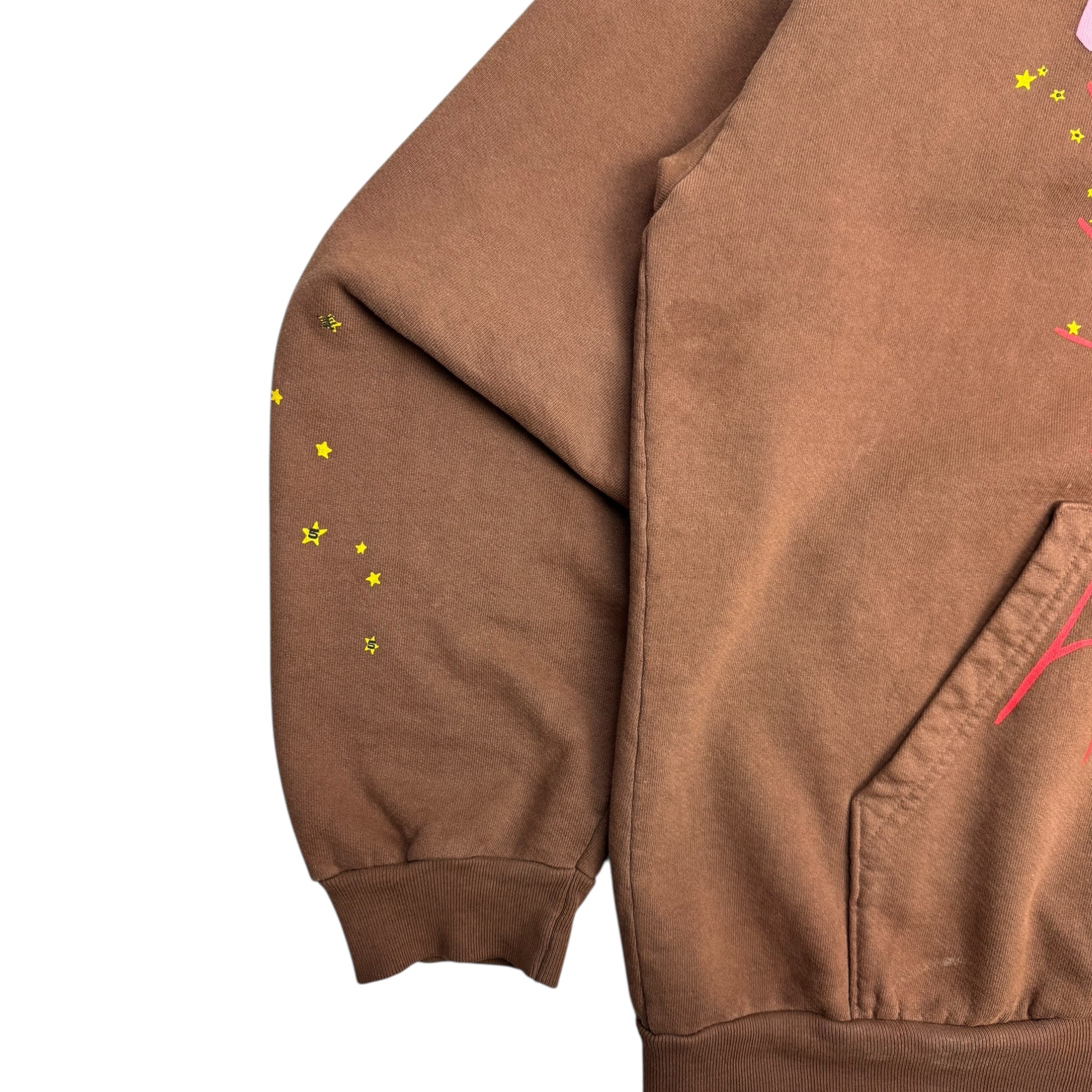Sp5der Web Hoodie Brown