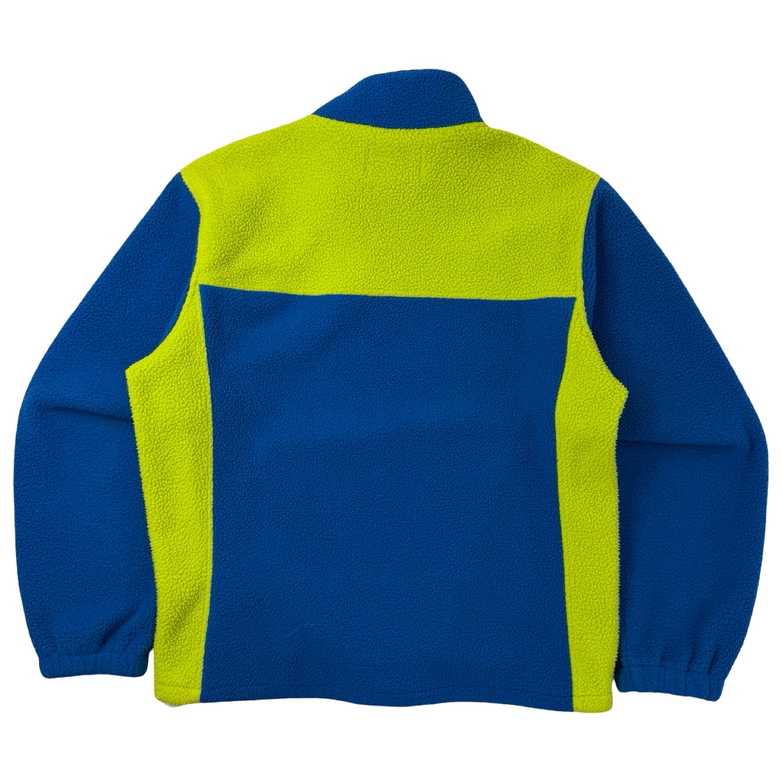 Stussy Drift Fleece Diagonal Zip Sweatshirt Blue