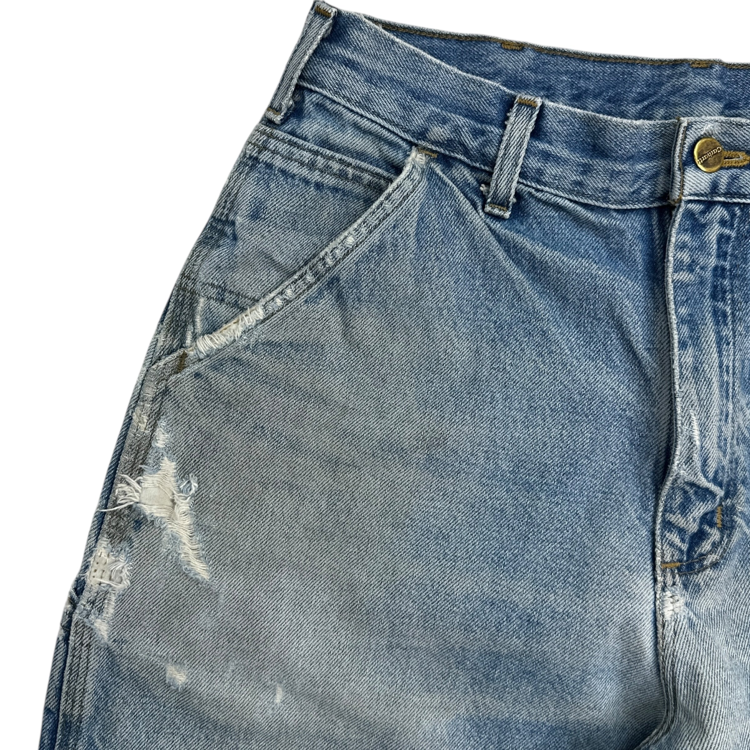 Vintage Carhartt Denim Cargo Pants