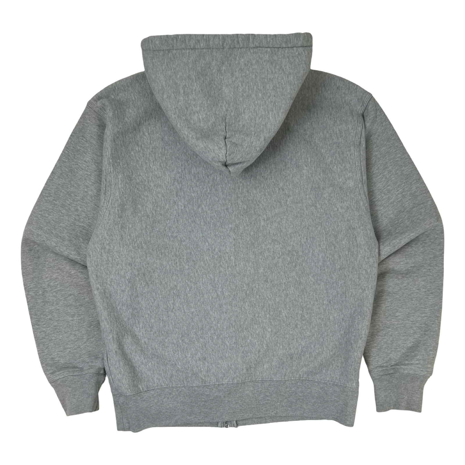 Stussy Stock Logo Full Zip Hoodie Grey
