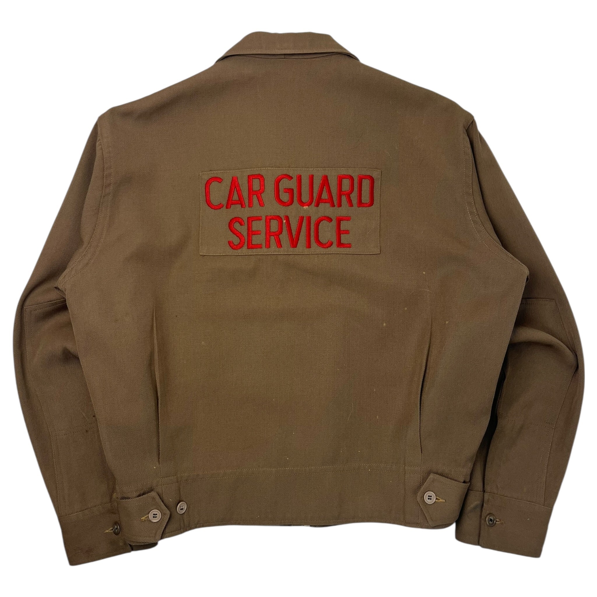 1950s Shell Car Guard Whipcord Ike Jacket