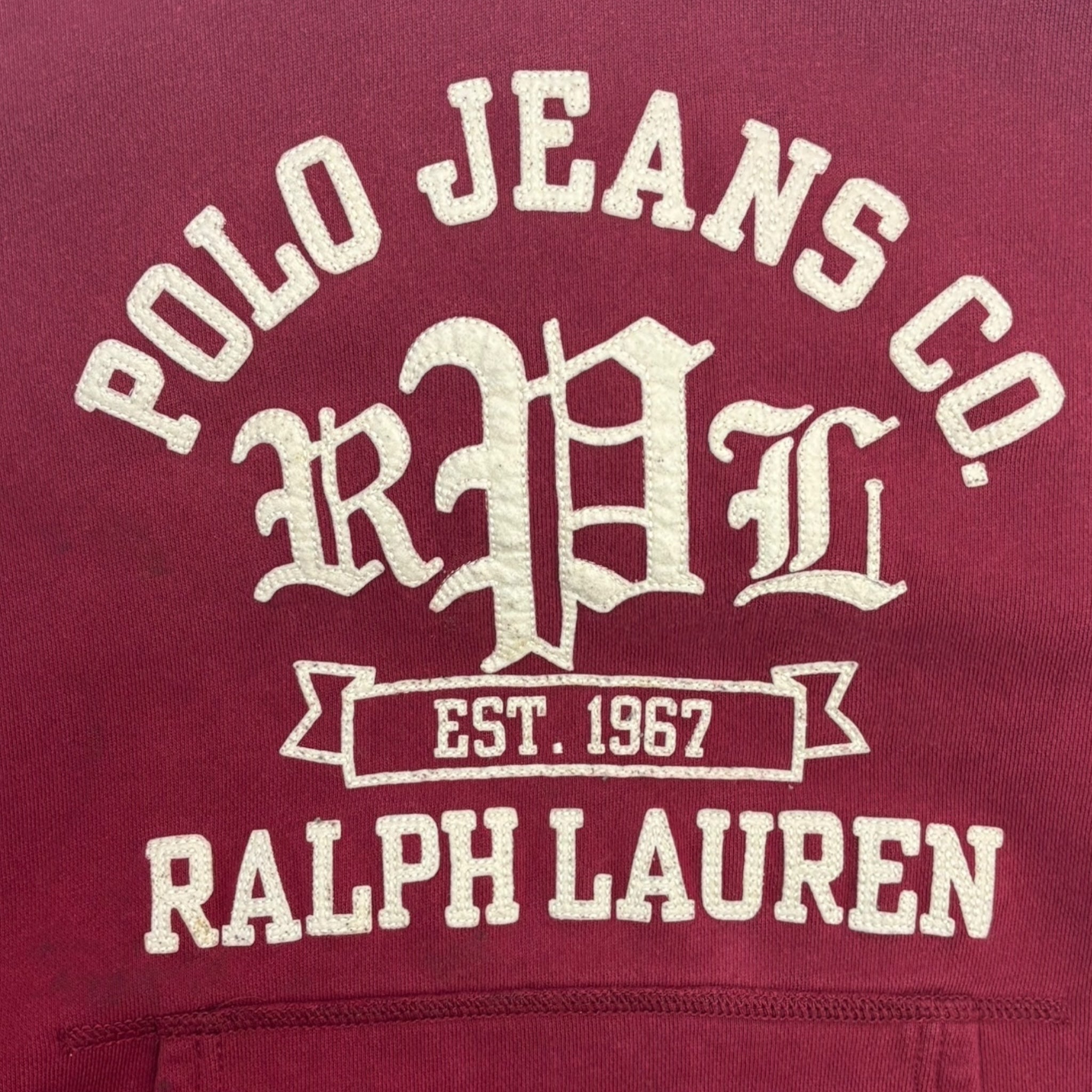Vintage Polo Jeans Co. Color Block Hoodie