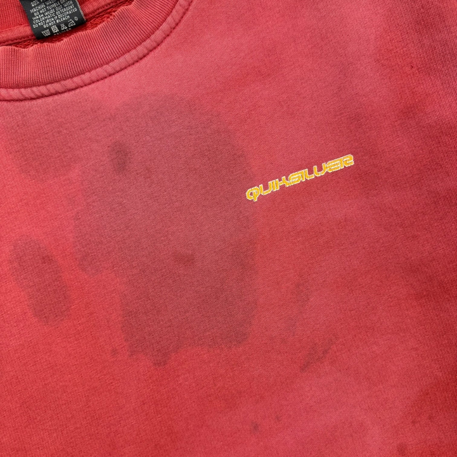 Vintage Quicksilver Crewneck Faded Red