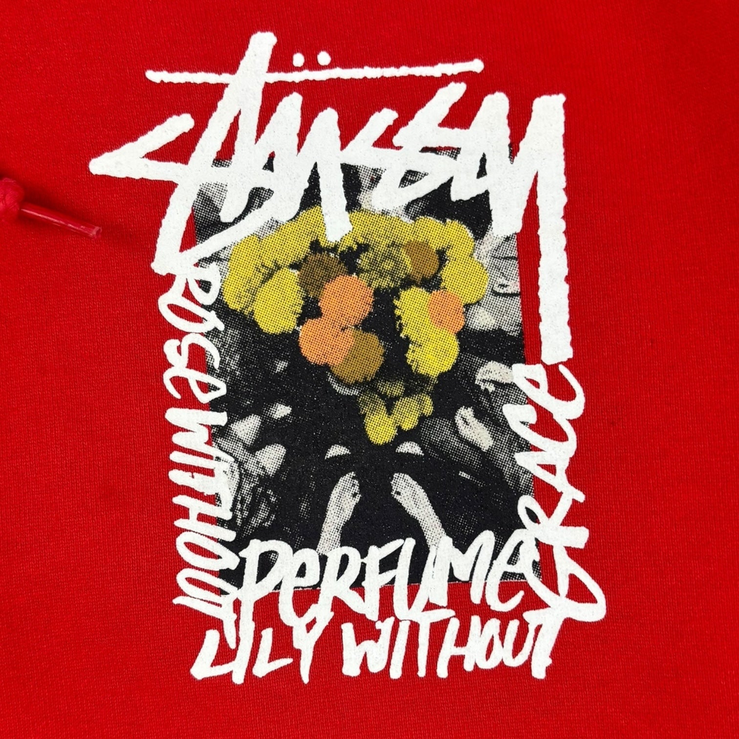 Stussy Camellias Hoodie Red