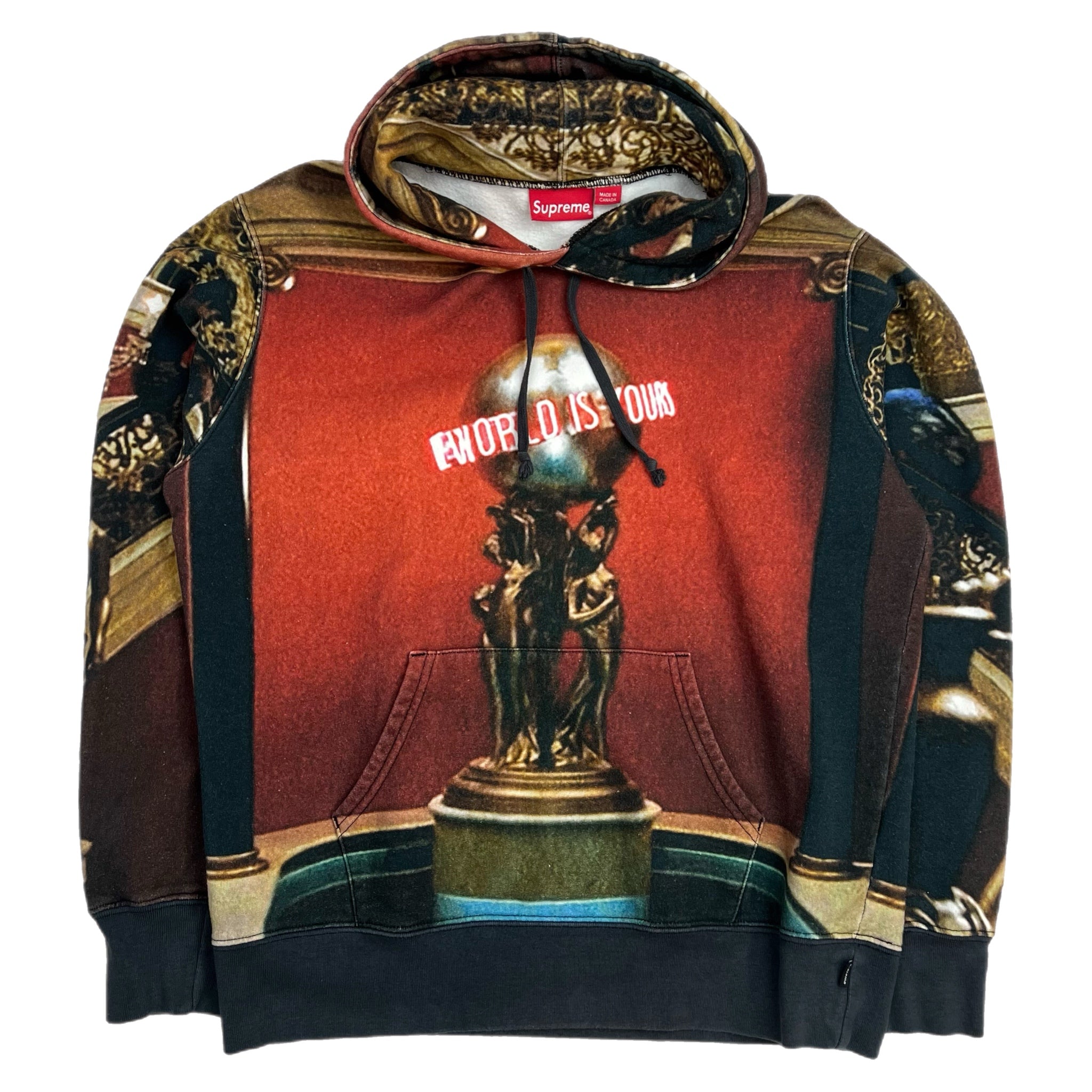 Supreme Scarface The World Is Yours Hoodie