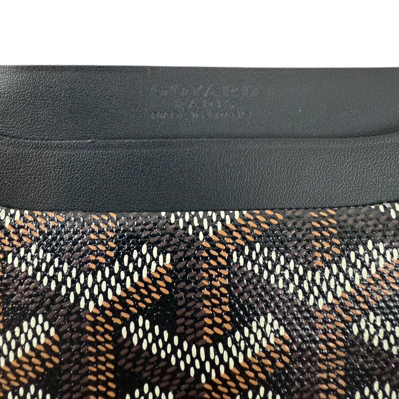Goyard Saint Sulpice Card Holder Black/Brown
