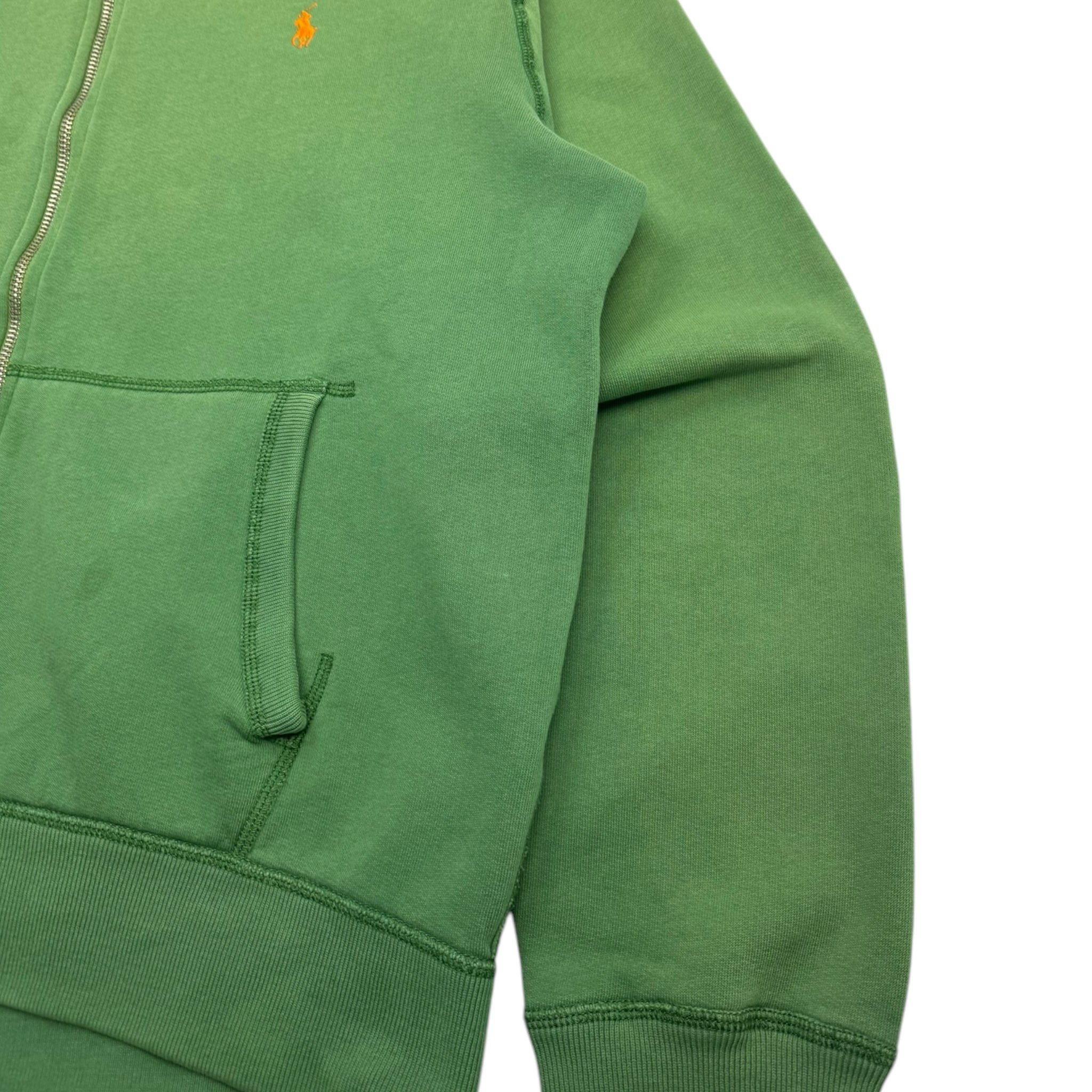 Vintage Polo Ralph Lauren Aztec Patterned Hood Zip Up Hoodie