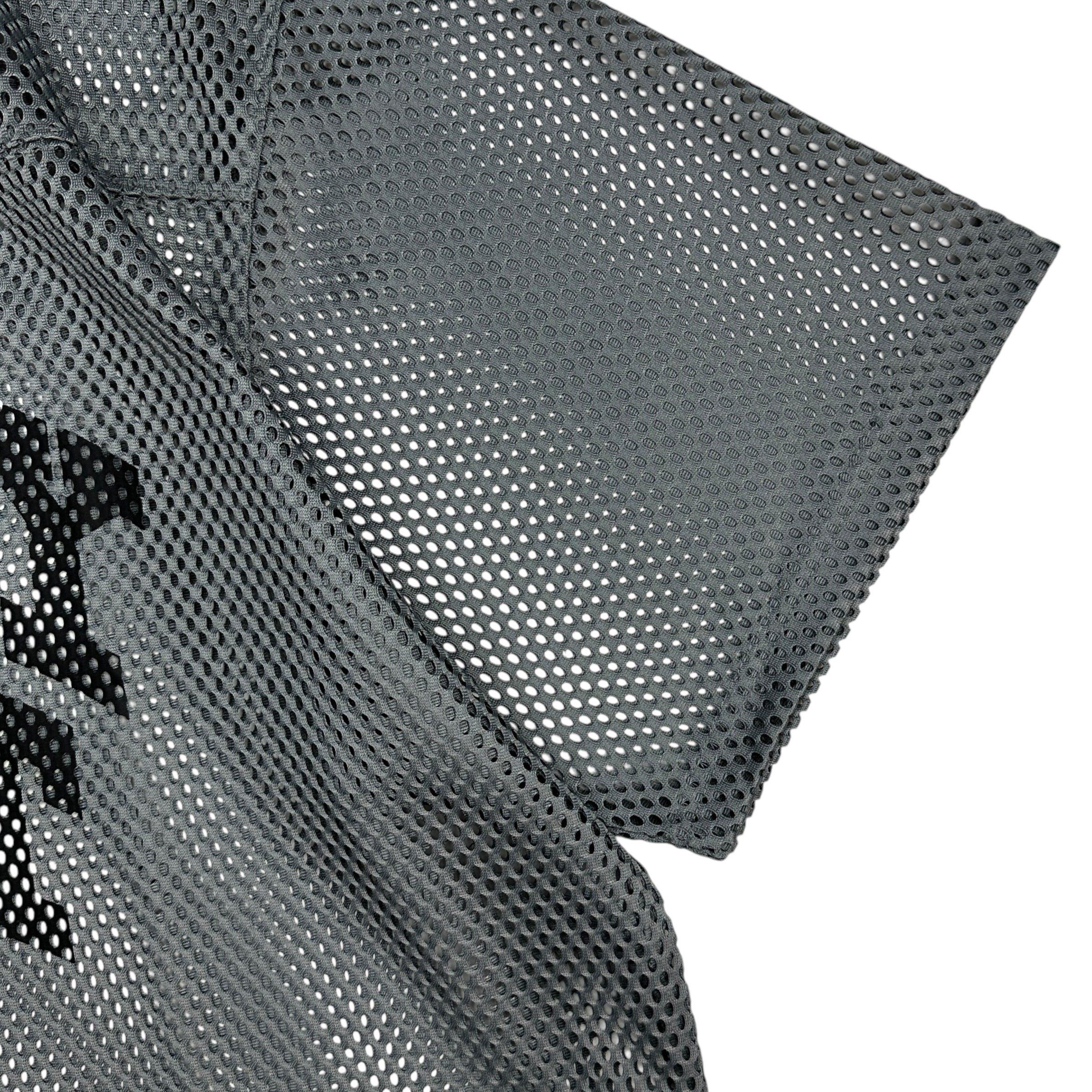 Stussy Sports Mesh Jersey Grey