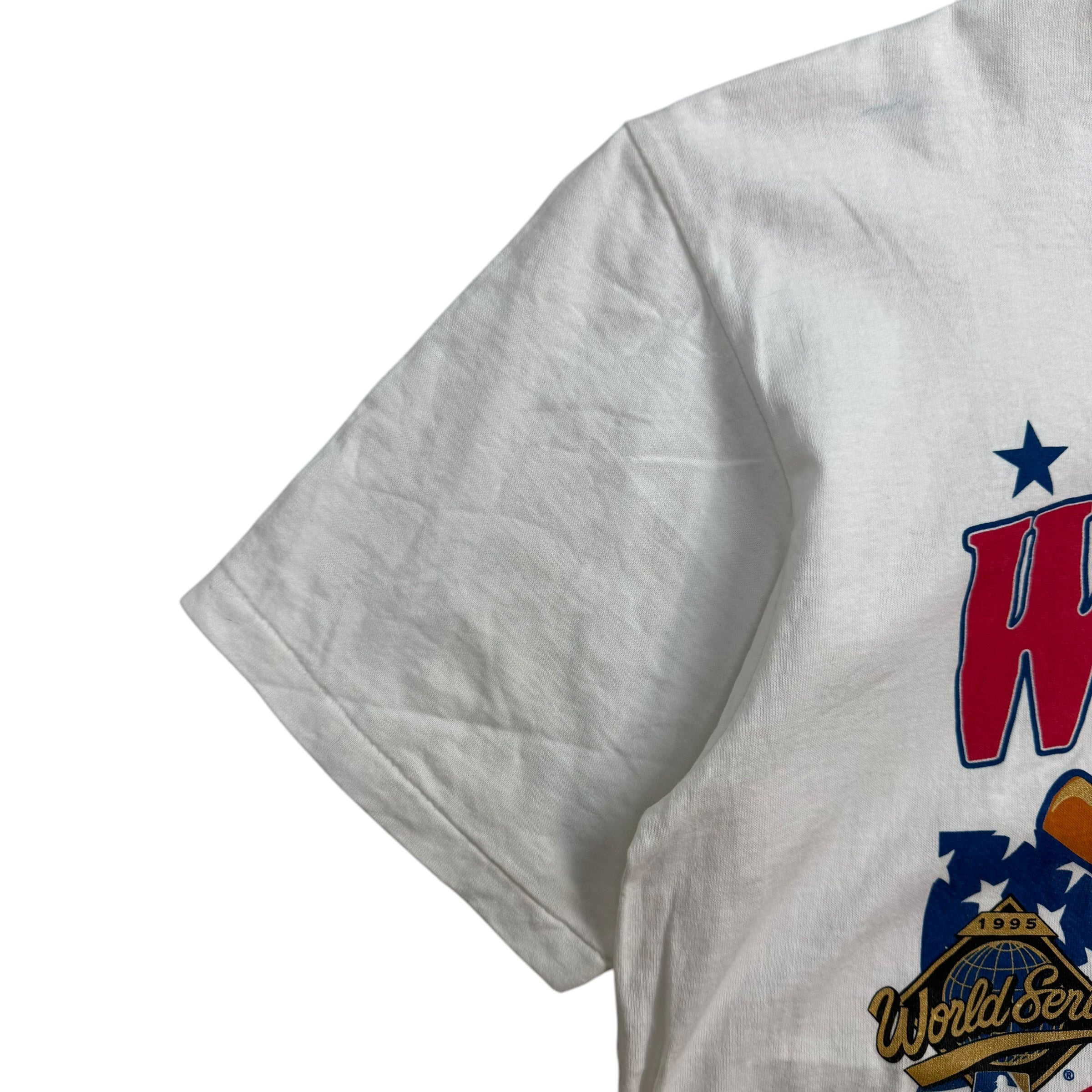 1995 Atlanta Braves World Series Champions Tee White