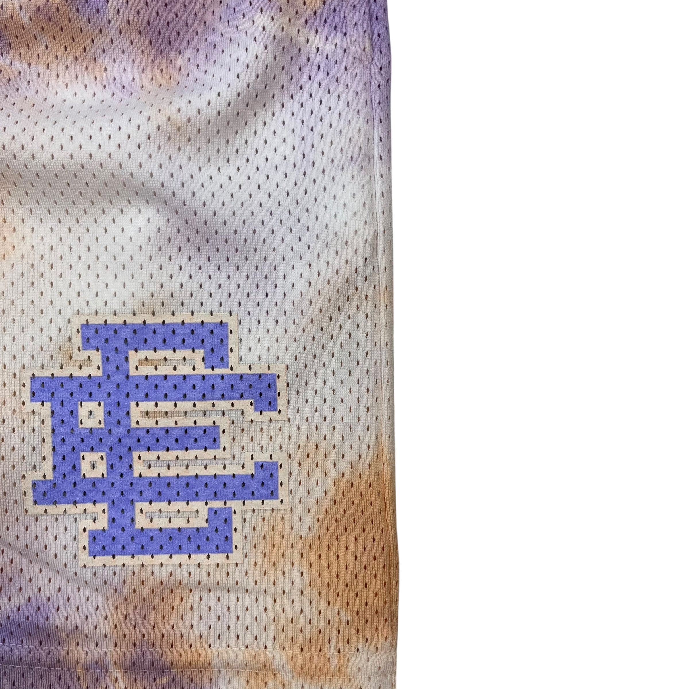 Eric Emanuel Tie Dye Short Suns Lavender Purple