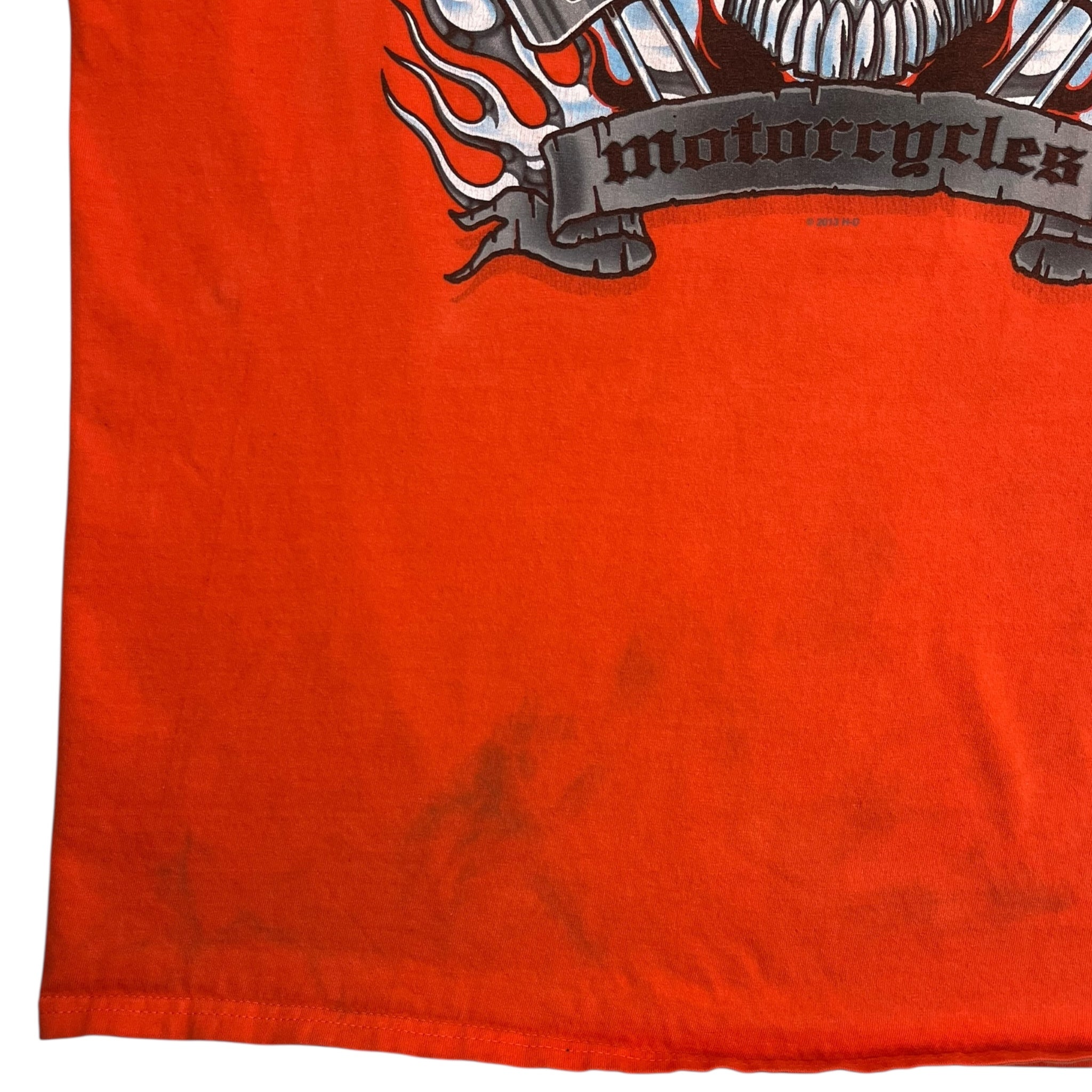Harley Davidson Las Vegas Nevada T-Shirt Orange