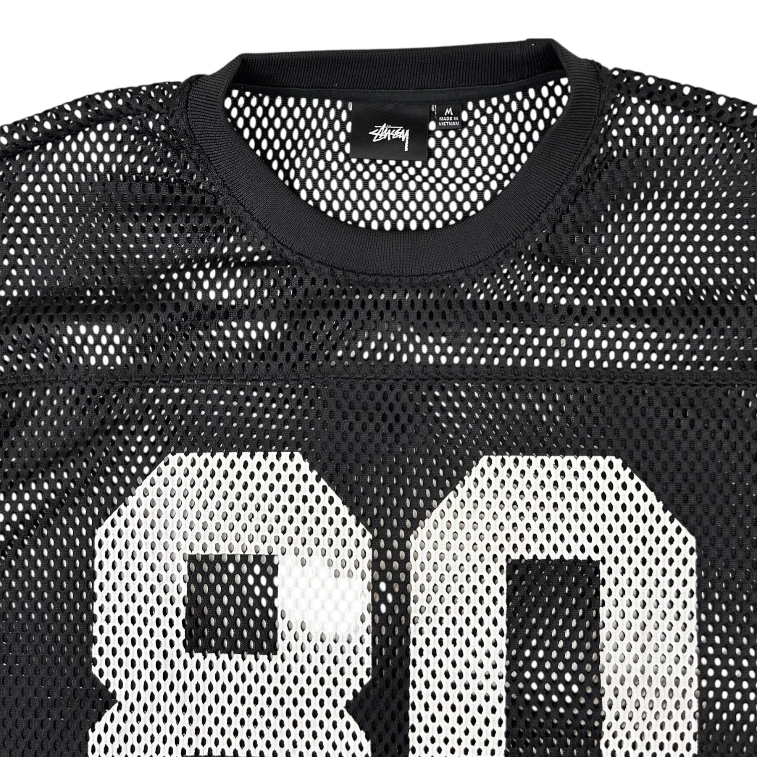 Stussy 80 Team Mesh Jersey Black