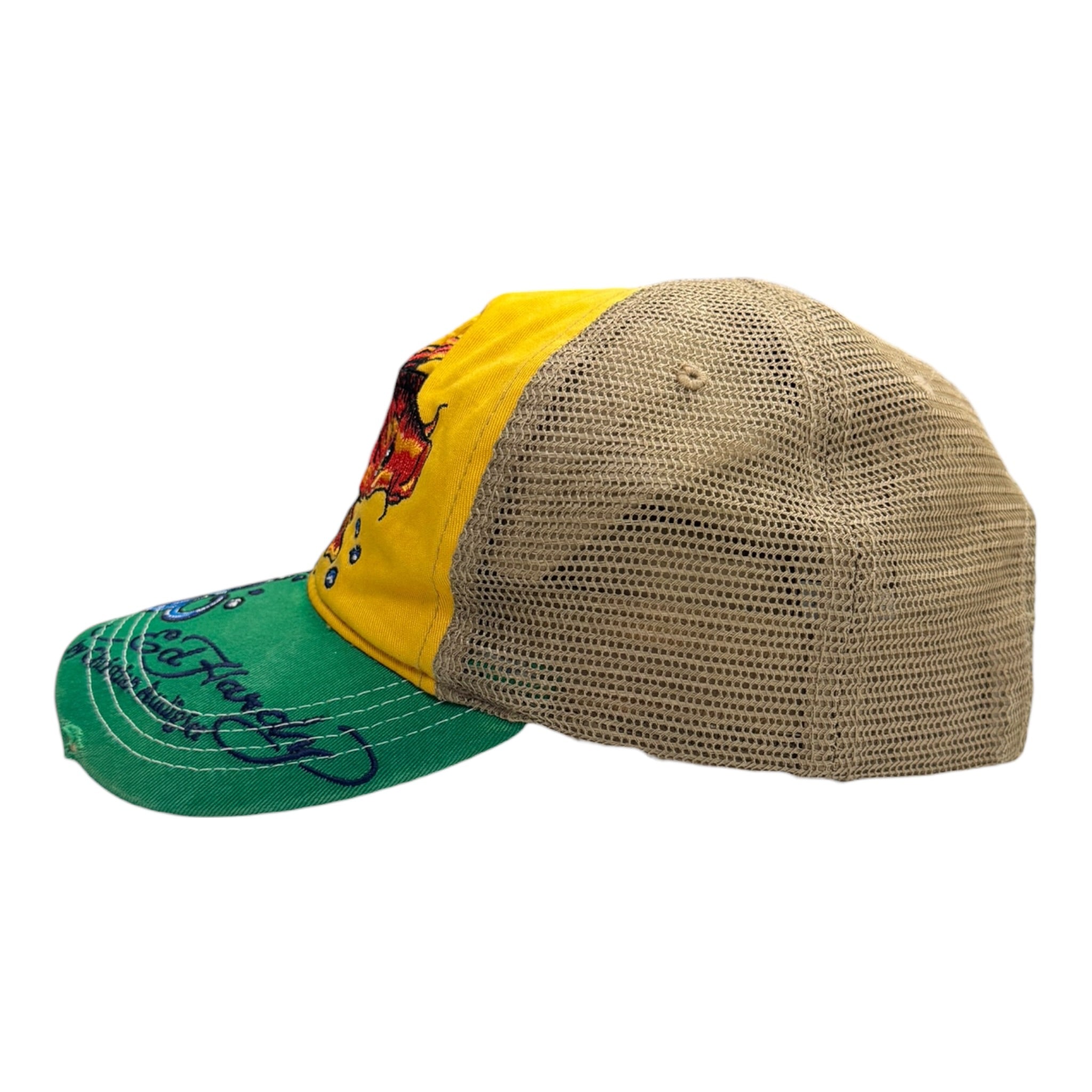 Vintage Y2K Ed Hardy Embroidered Hat