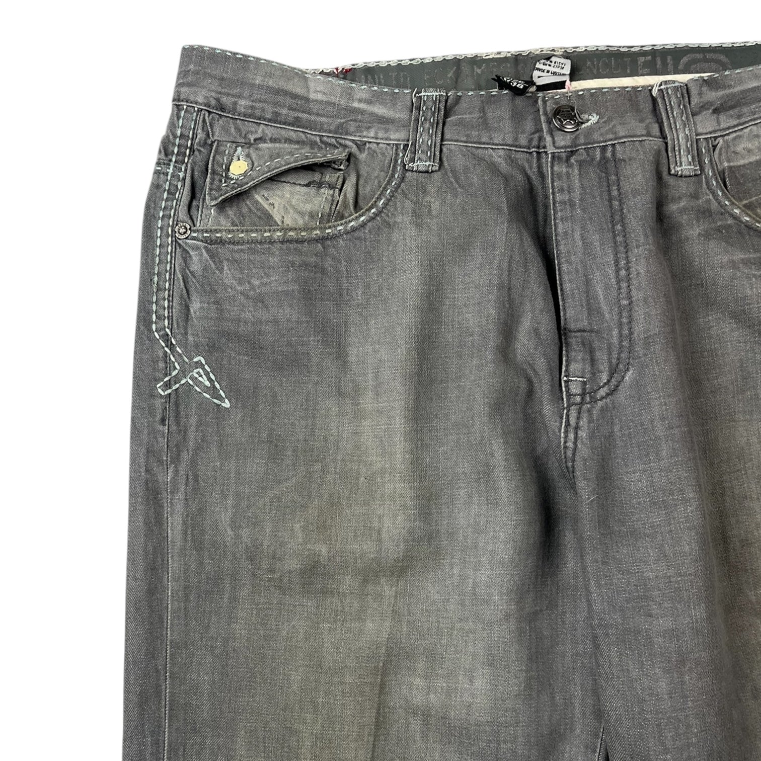 Y2K Vintage Akademiks Jeans Grey