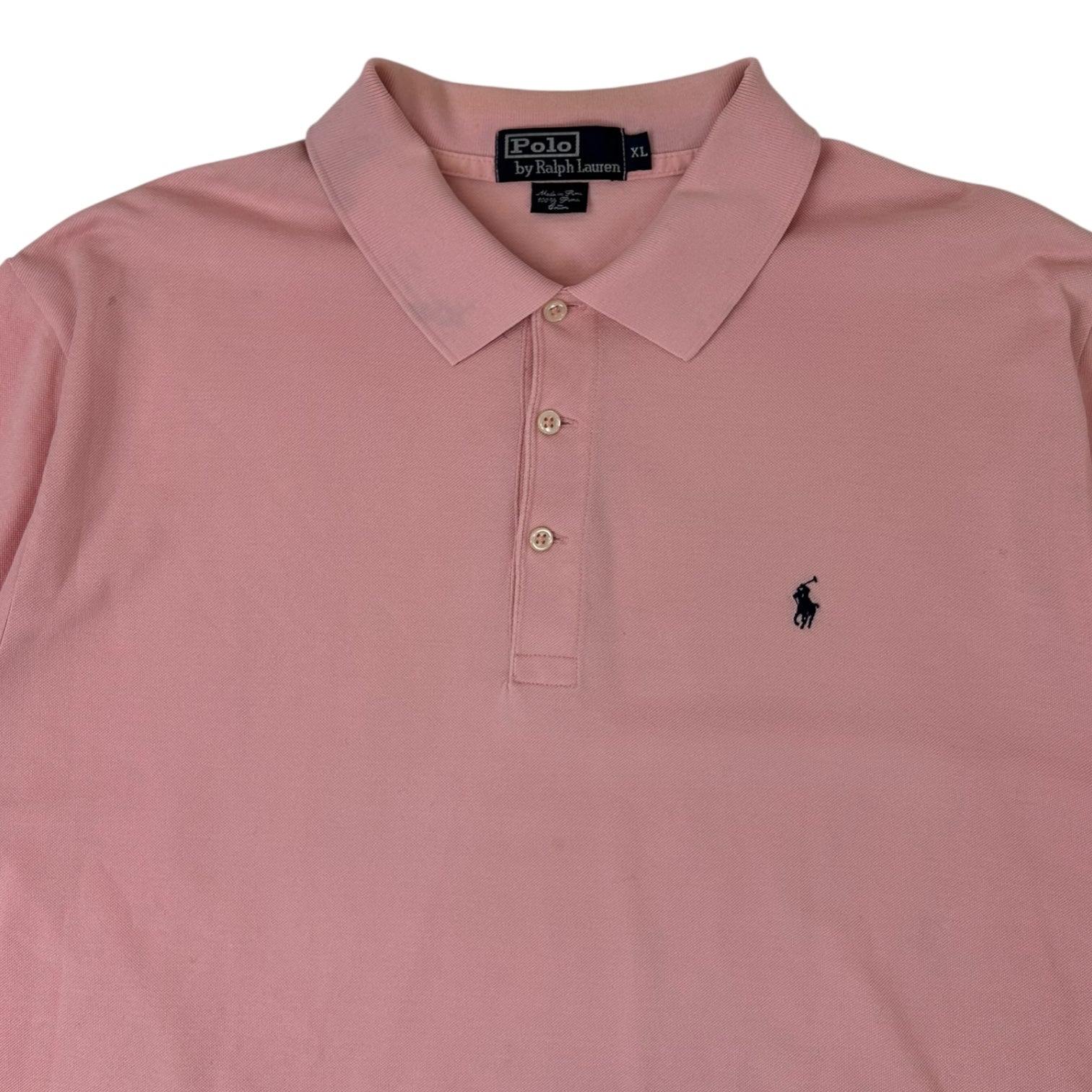 Vintage Polo Ralph Lauren Polo Shirt Pink