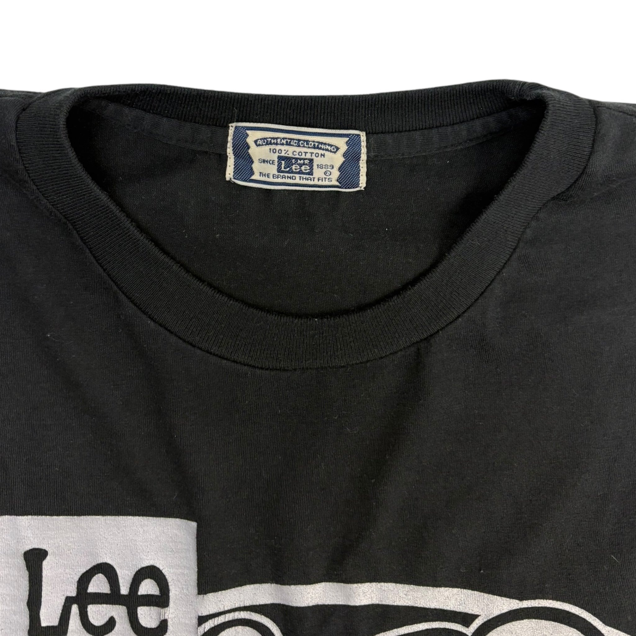 Y2K Lee Pipes Denim Promo T-Shirt