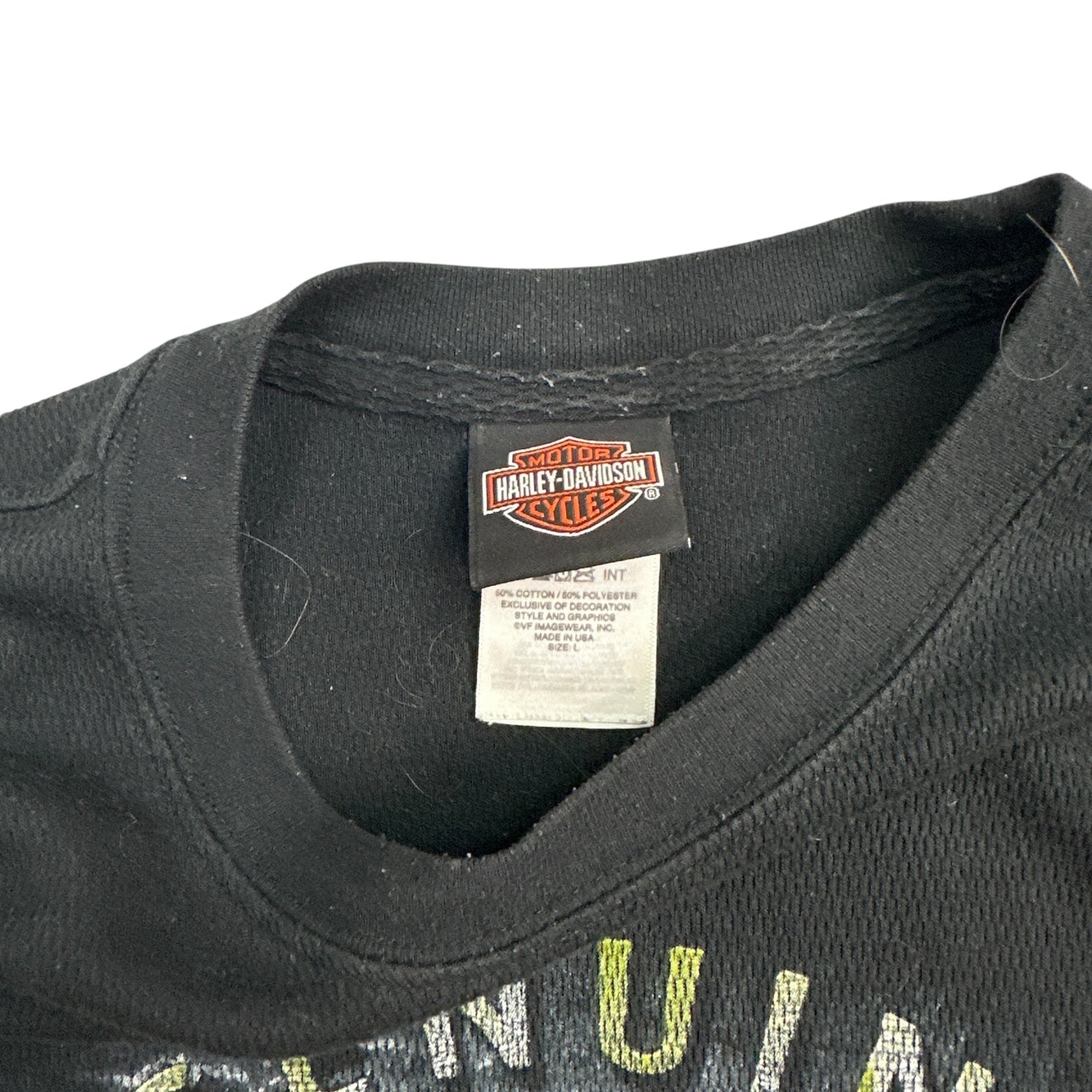 Vintage Harley Davidson France Thermal Long Sleeve