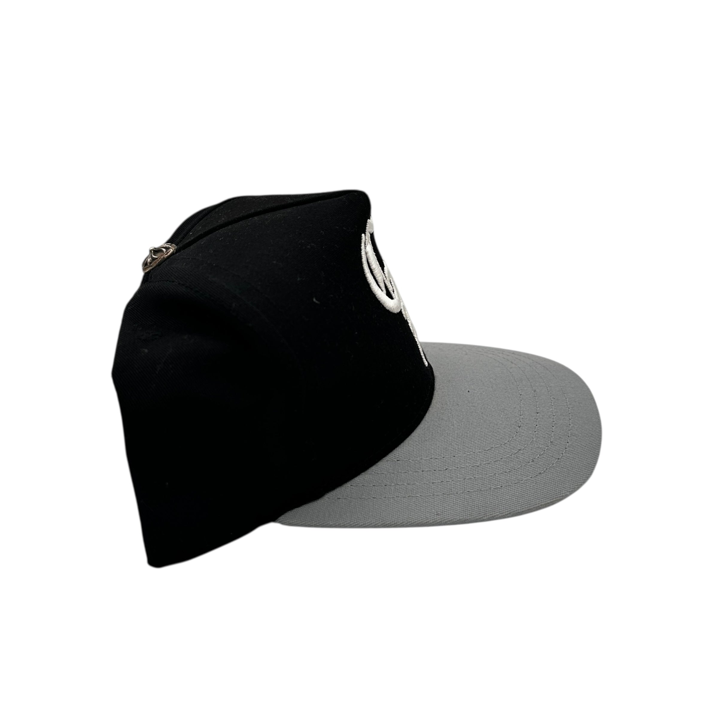 Chrome Hearts CH Logo Baseball Hat Grey/Black