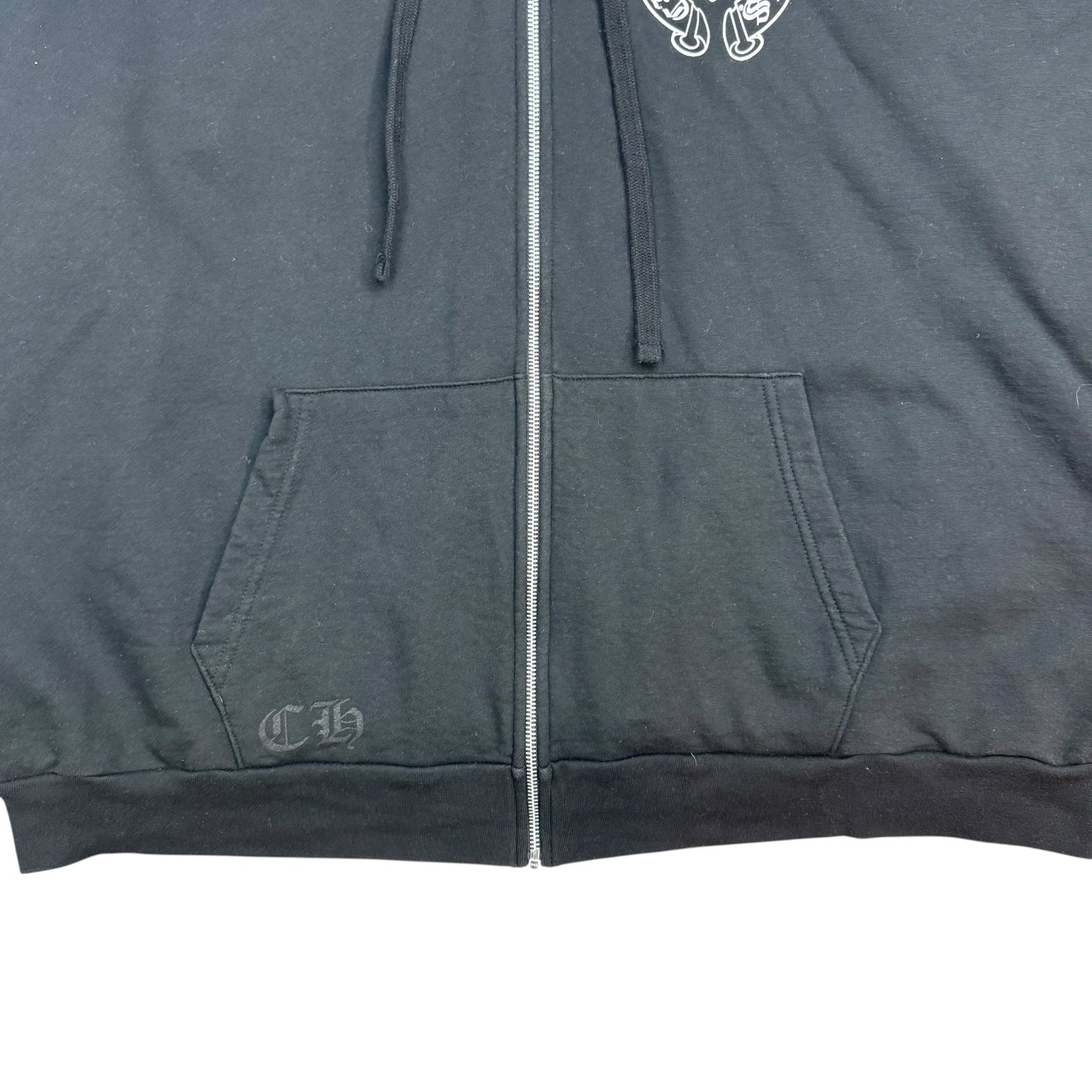 Chrome Hearts Las Vegas Exclusive Zip Up Sweater Black
