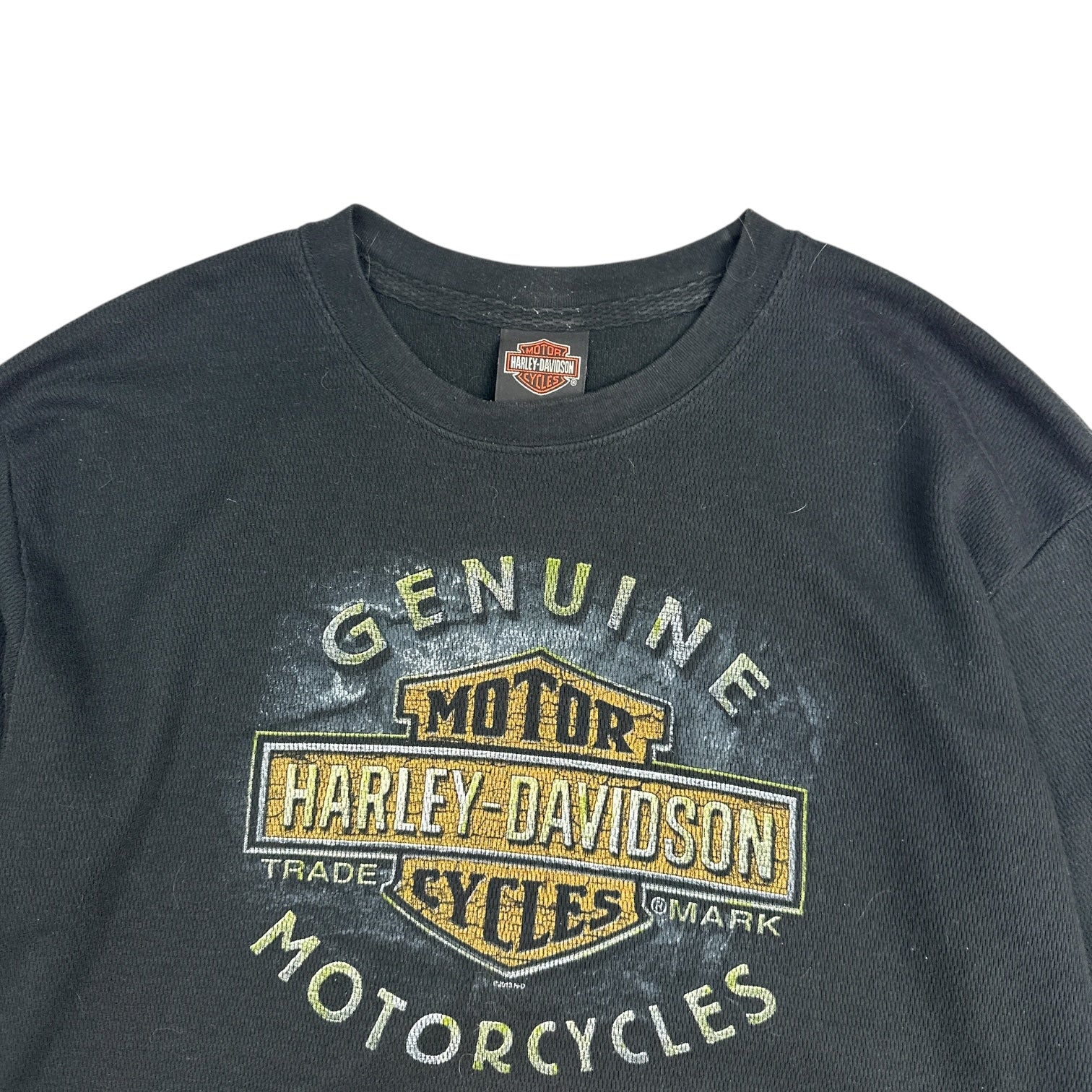 Vintage Harley Davidson France Thermal Long Sleeve