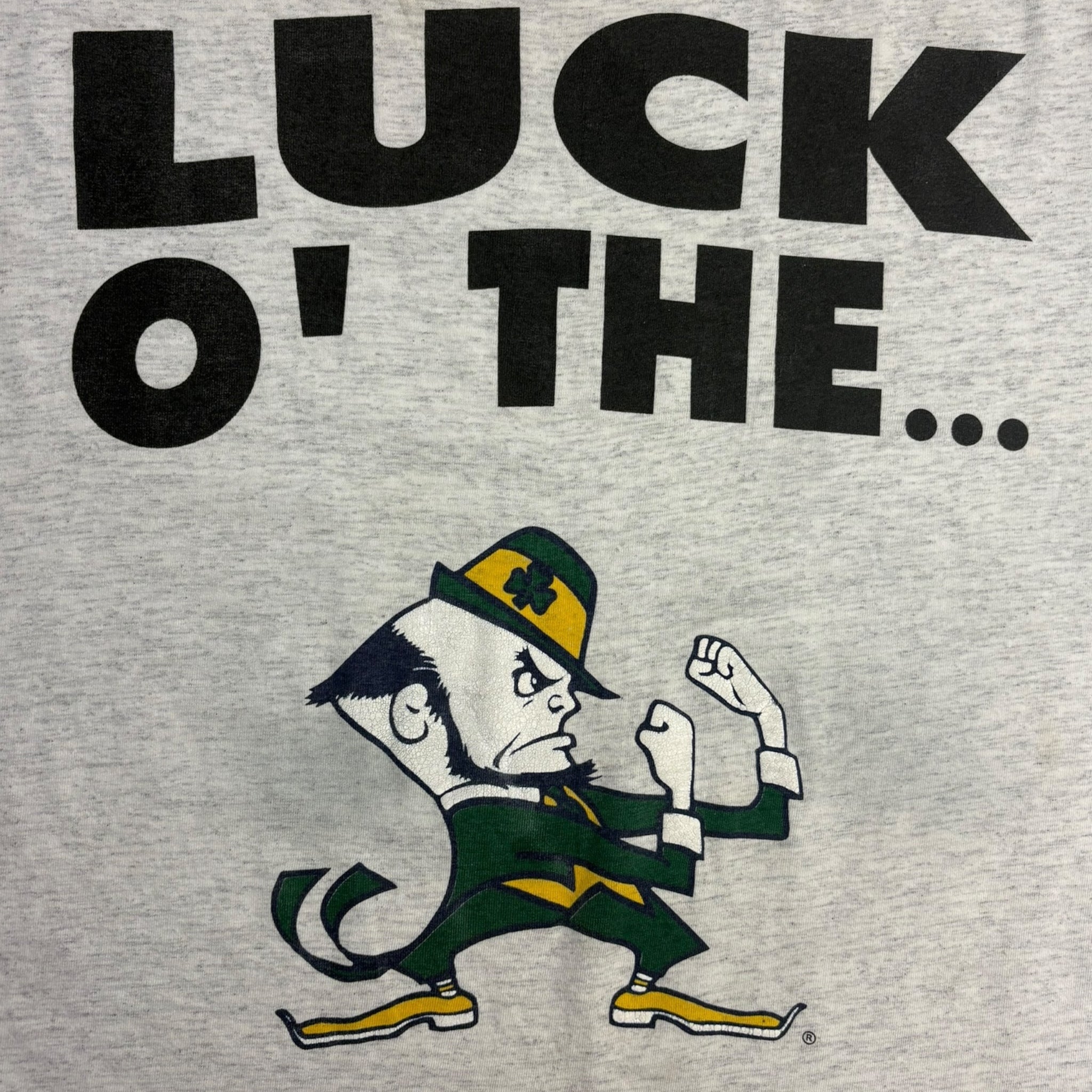 Vintage Notre Dame Luck O' the Irish T-Shirt