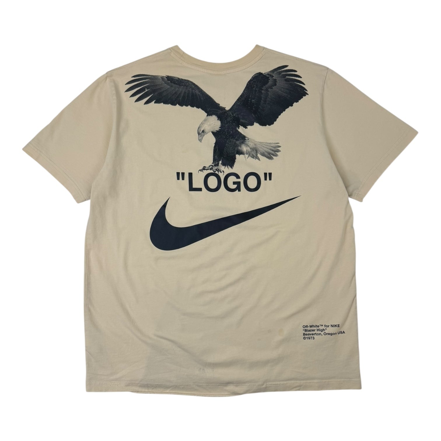 Off-White x Nike NRG A6 T-Shirt Tan