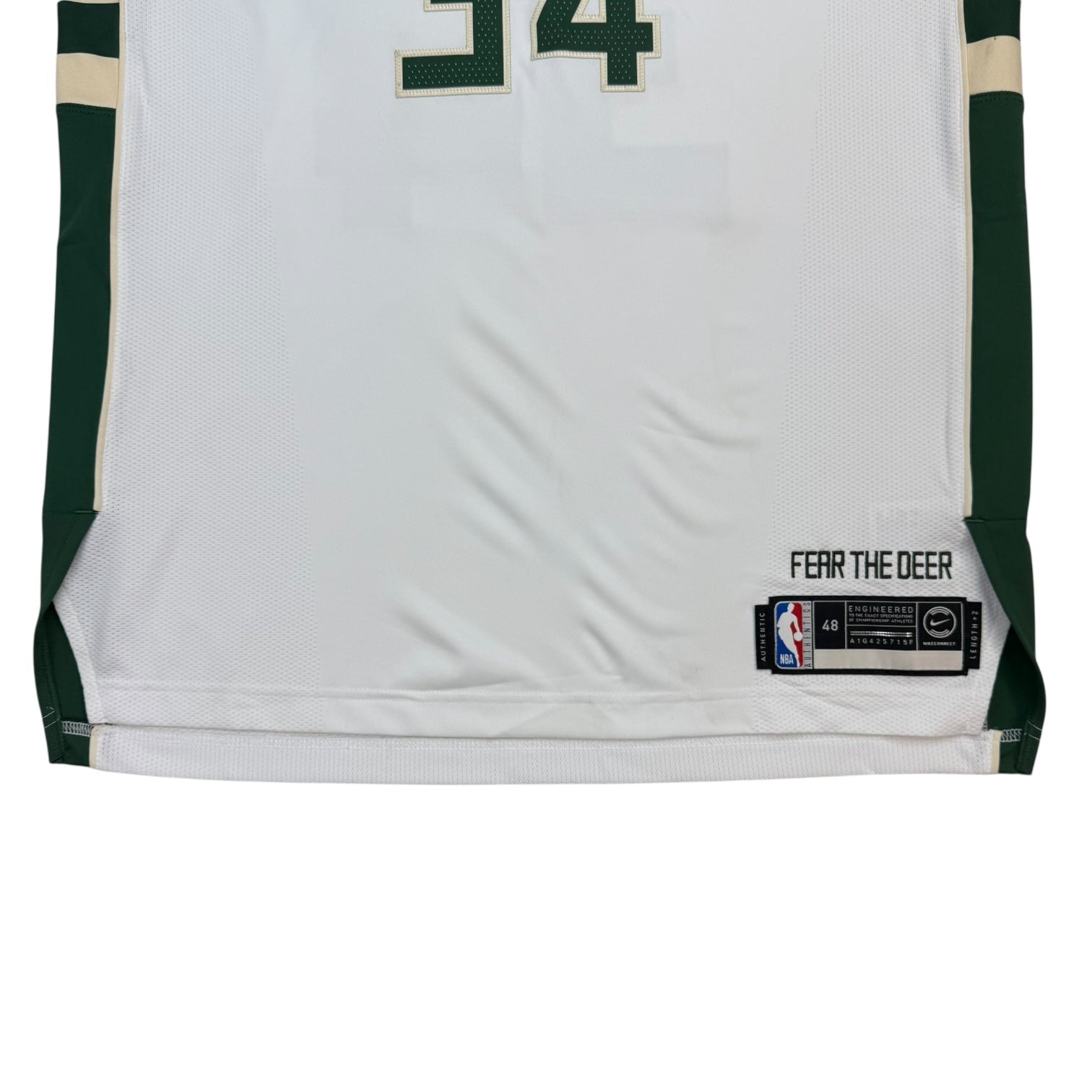 Nike Milwaukee Bucks Giannis Antetokounmpo Away Jersey White
