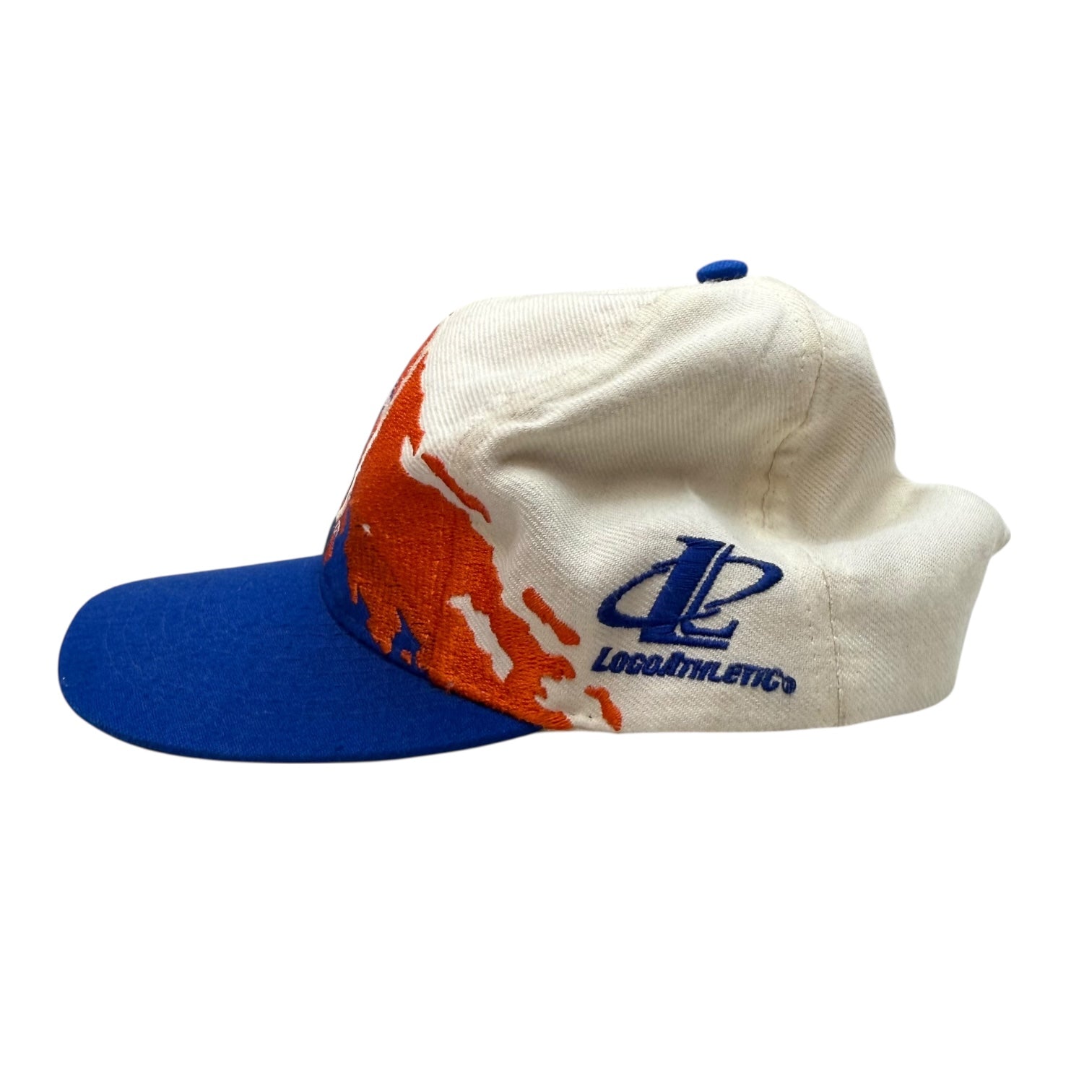 Vintage Logo Athletics Denver Broncos Splash Hat Blue/Orange/White