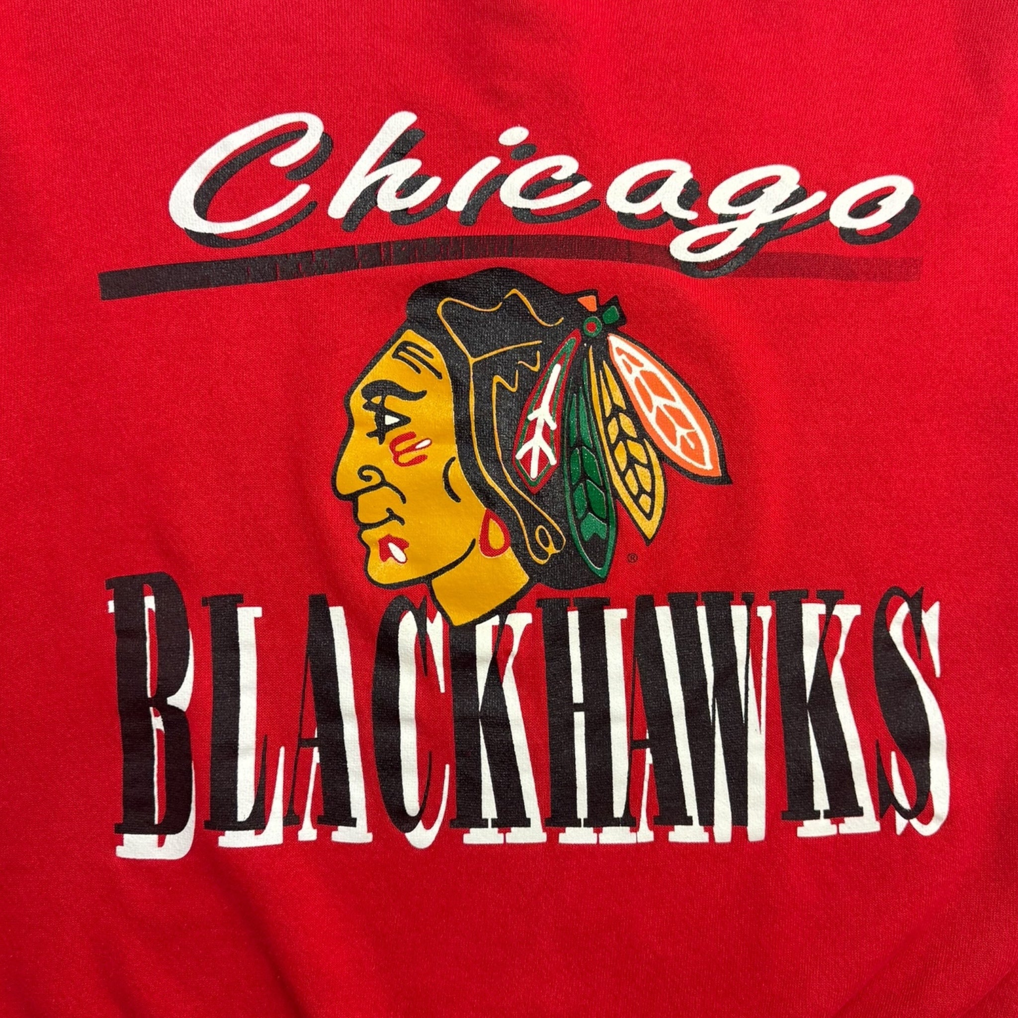 Vintage Chicago Blackhawks Classic Design Crewneck