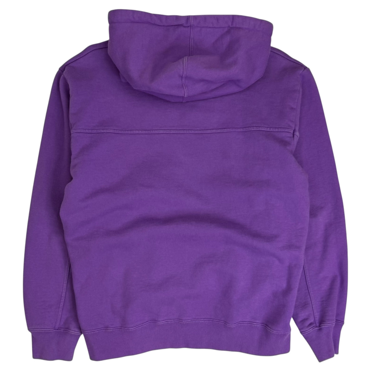 FW18 Supreme Text Stripe Hooded Sweatshirt Purple