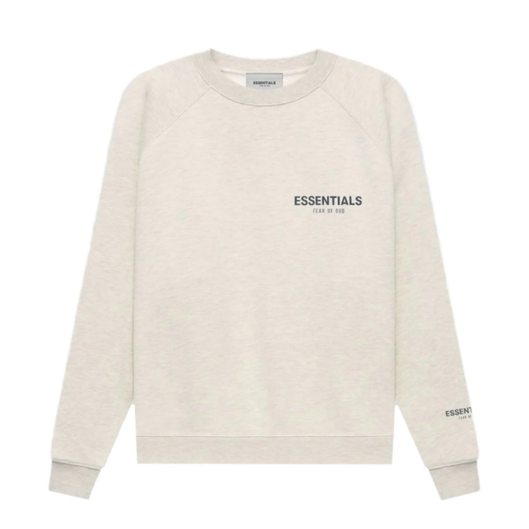 Fear Of God Essentials Light Heather Oatmeal Crewneck - Beige