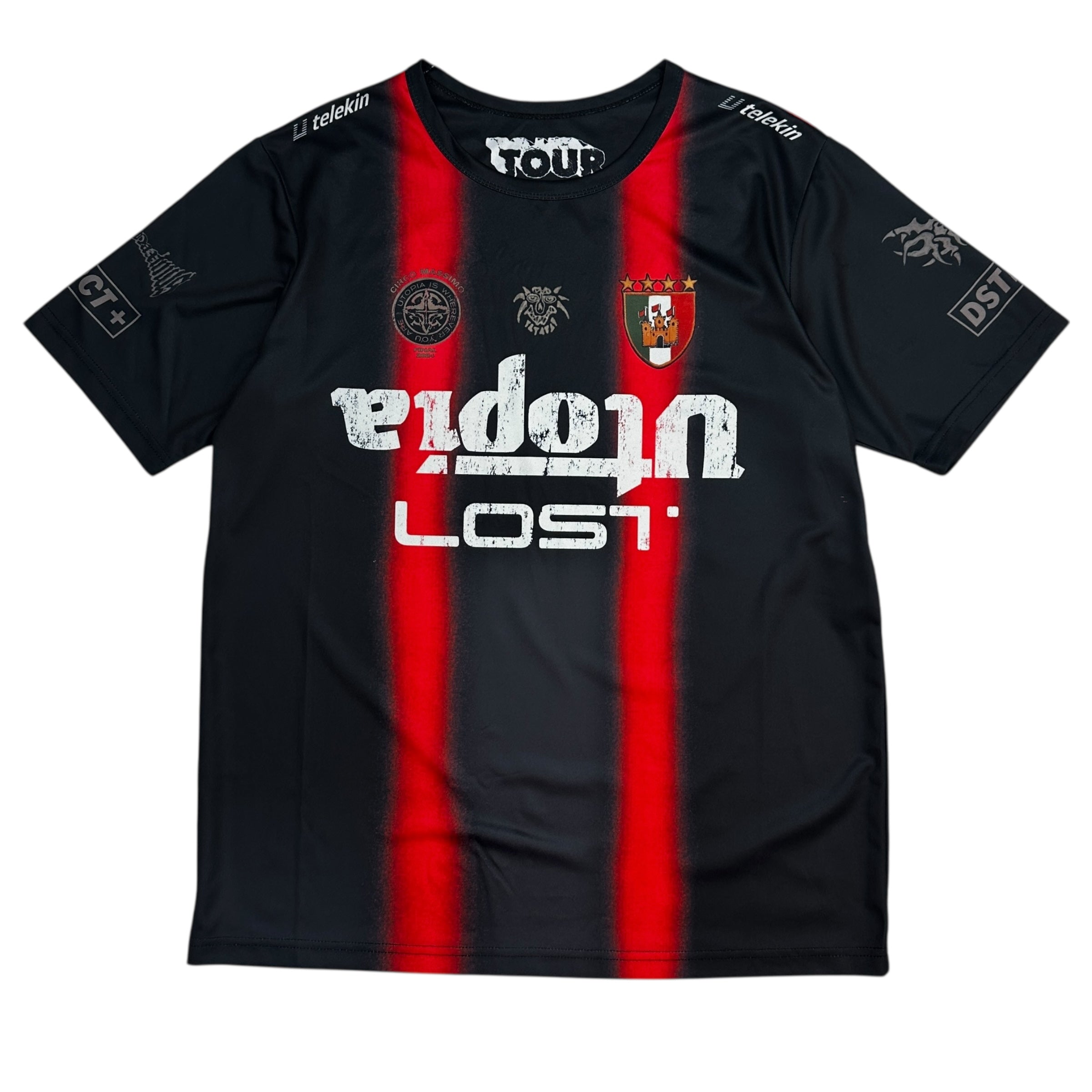 Travis Scott Italy Soccer Jersey Black