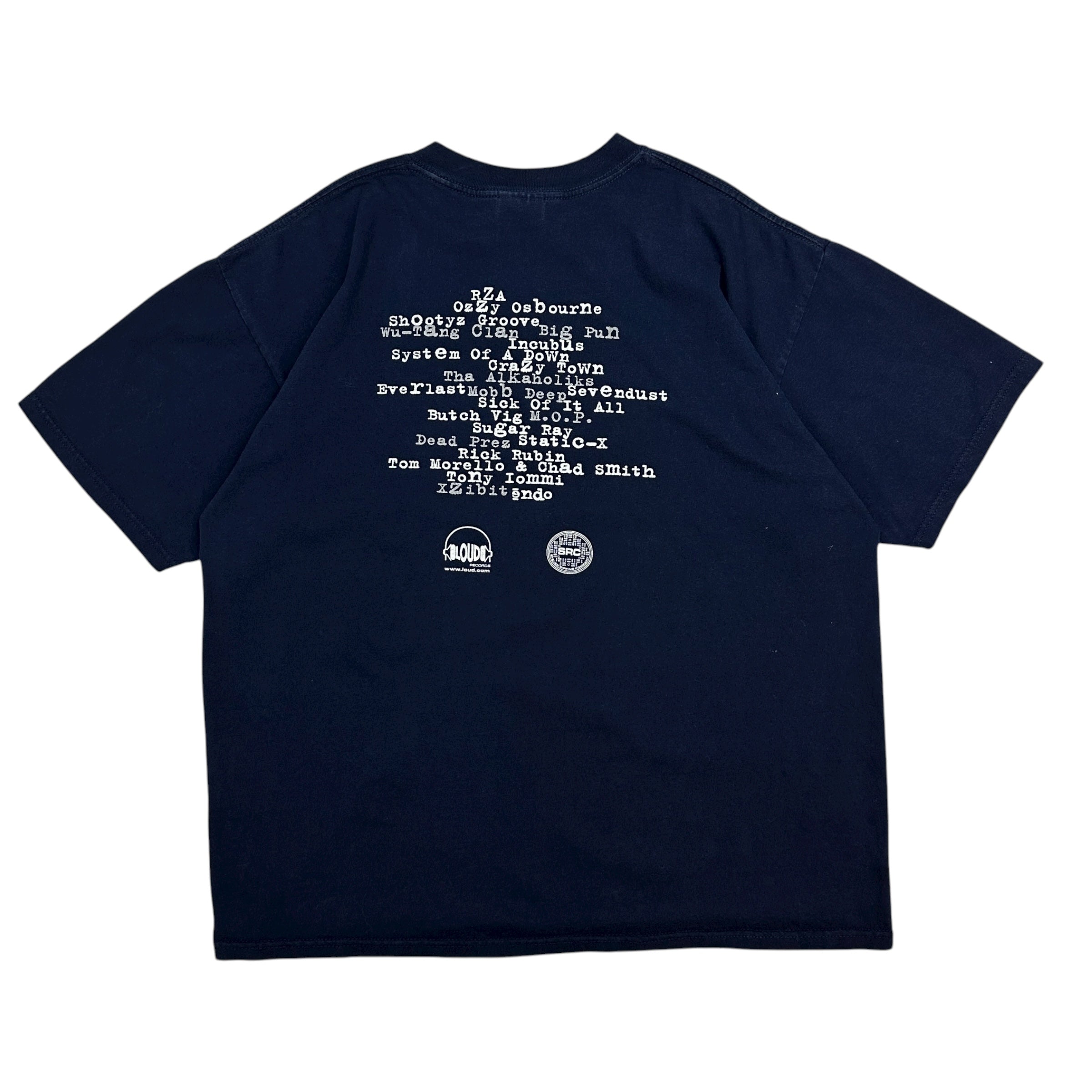 Vintage Loud Records Concert Tee Navy