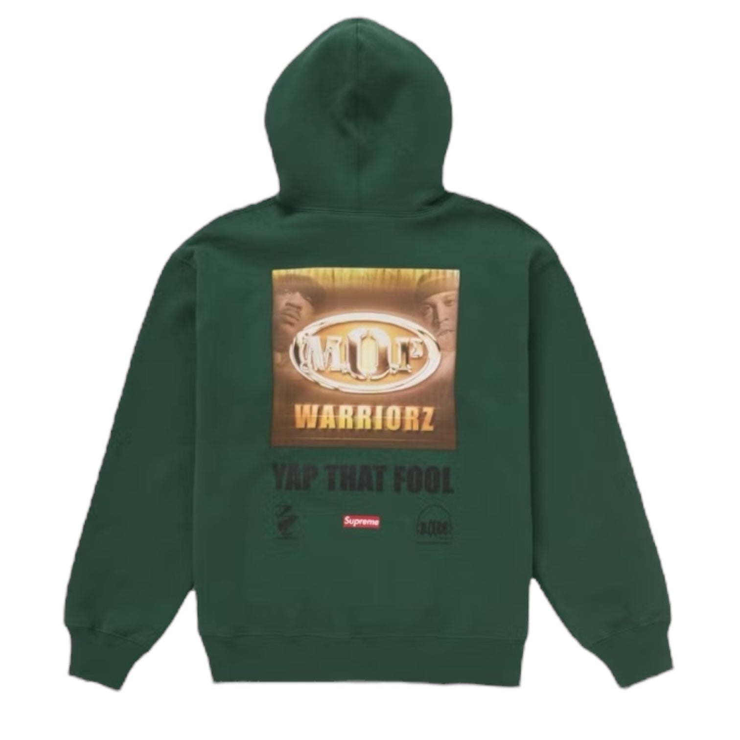Supreme M.O.P Hooded Sweatshirt Dark Green