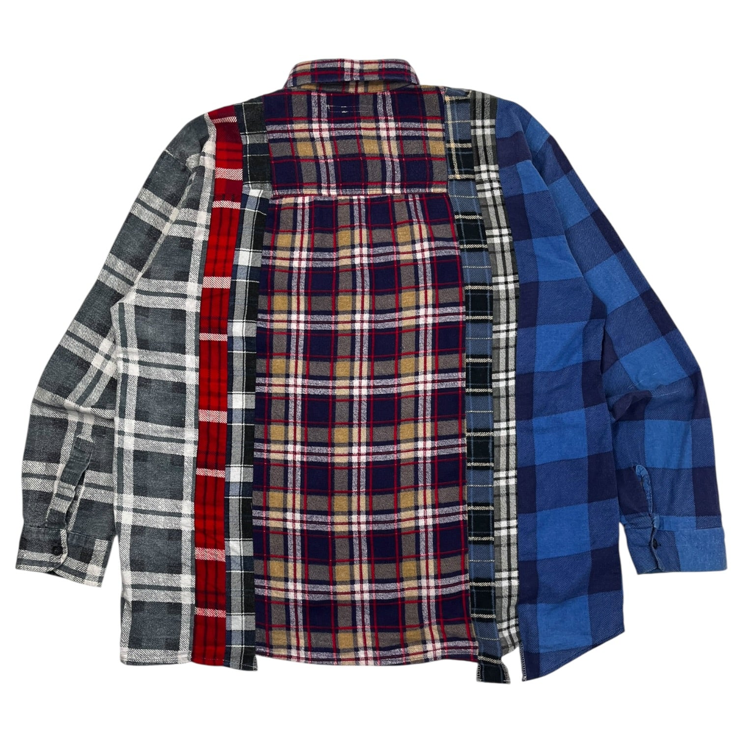 Needles Rebuild Flannel 7 Cuts Shirt