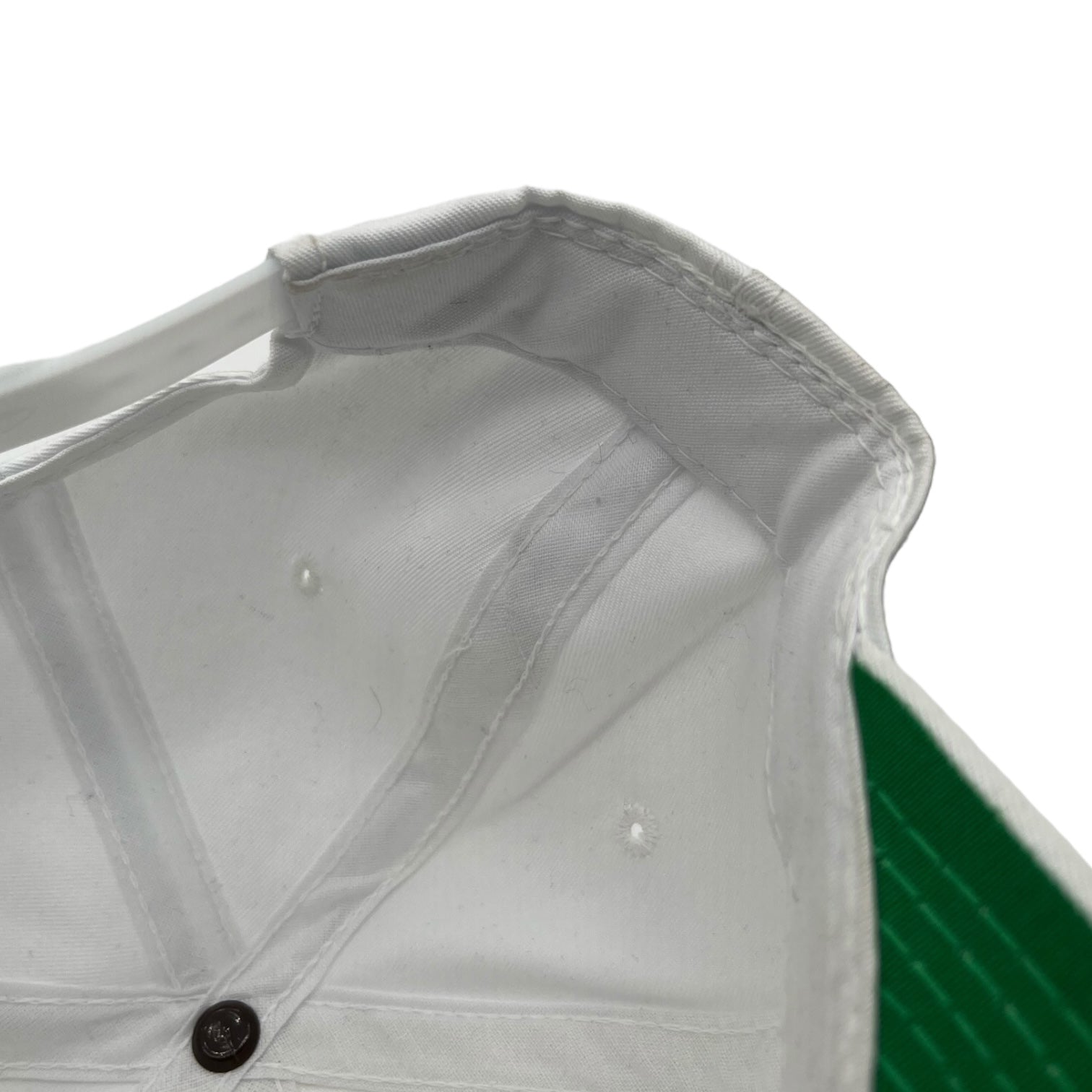Vintage Lemoyne College Hockey Snapback Hat White