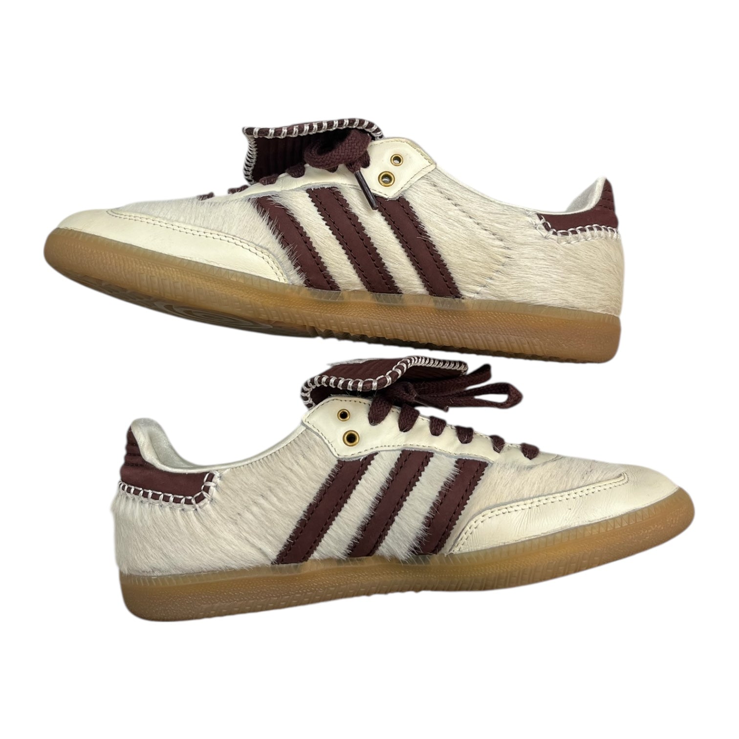 Adidas x Wales Bonner Samba Pony Hair Cream (Used)