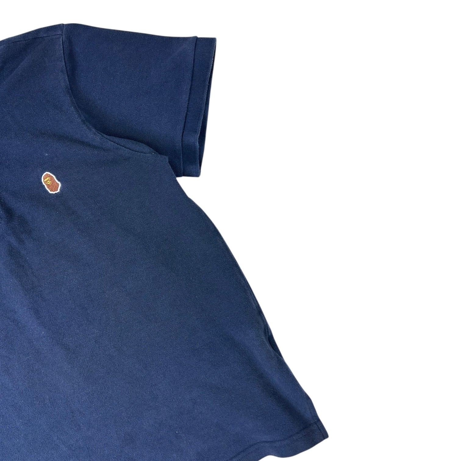 Bape Polo Shirt Navy