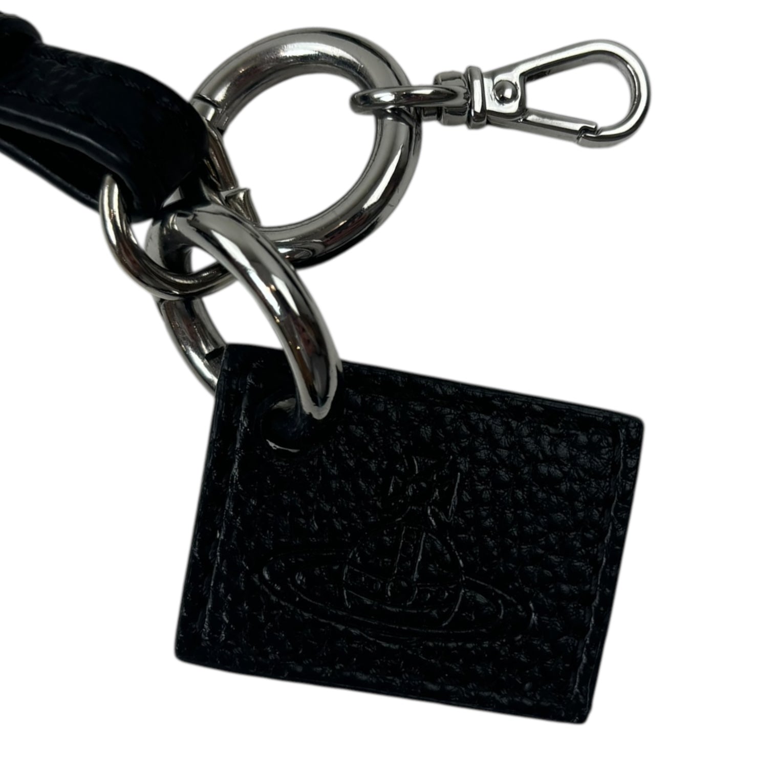 Vivienne Westwood Leather Lanyard Black