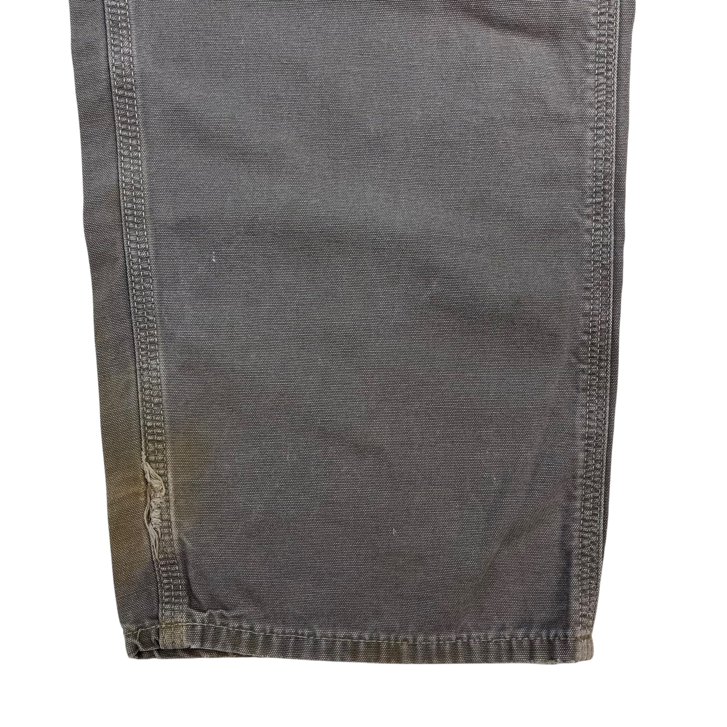 Vintage Carhartt Dungaree Pants Light Grey